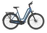 GAZELLE Chamonix C7 HMS 500Wh DEMO ZOLDER (55KM) Dames Spark Blue Mat 57cm 2023