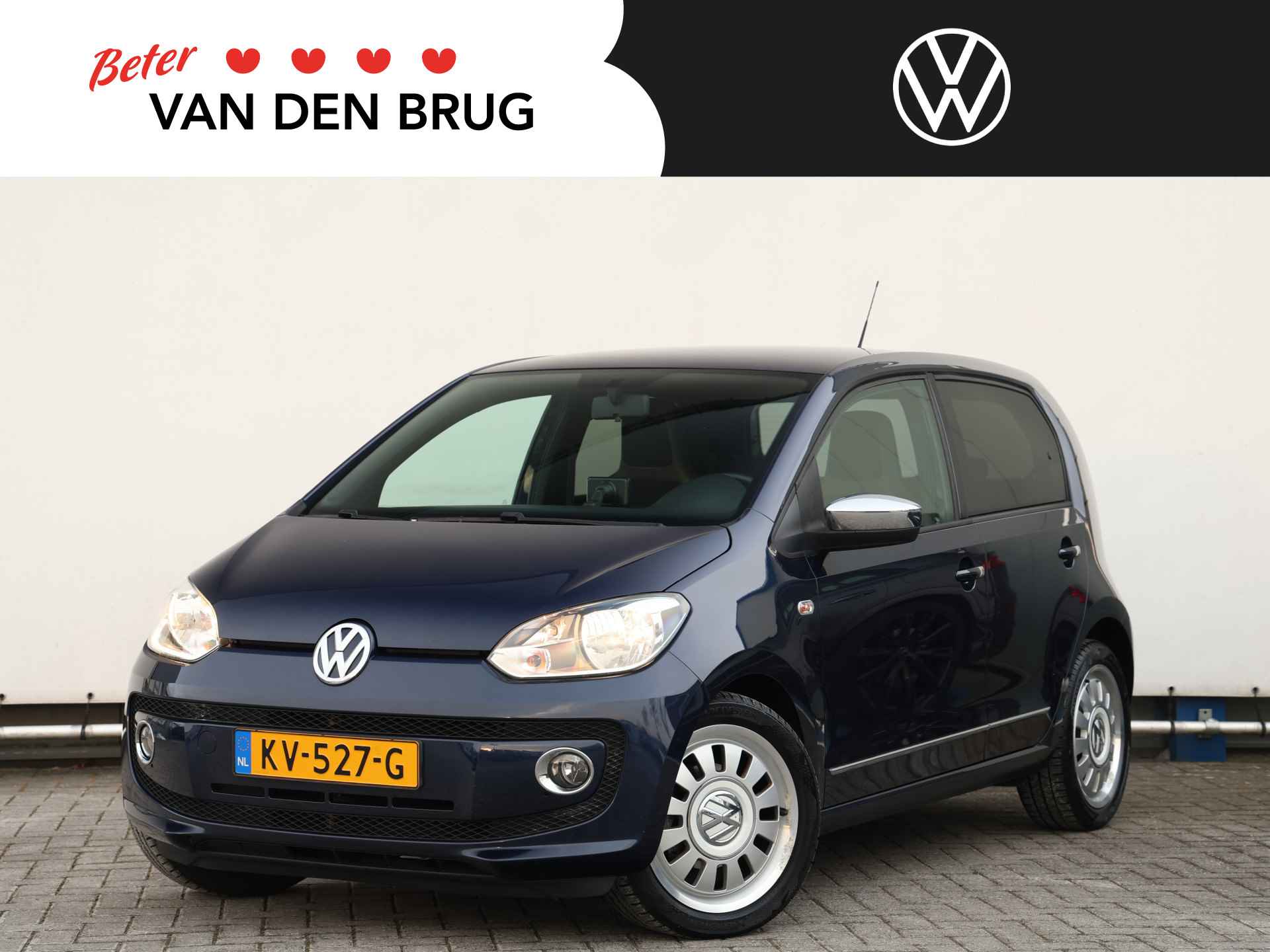 Volkswagen up! 1.0 high up! 75PK I Airco I Cruise control I Stoelverwarming I Parkeersensoren