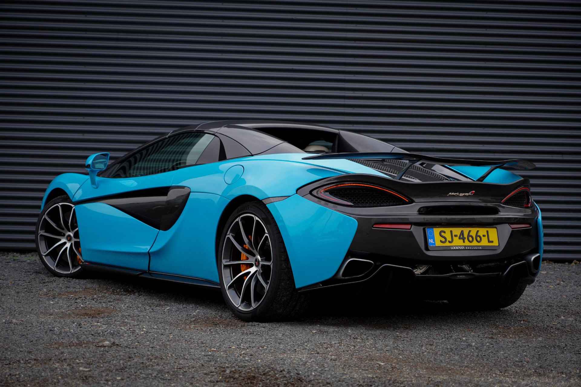 McLaren 570S Spider / Curacao Blauw / MSO / NL Auto / 1e Eigenaar - 14/78