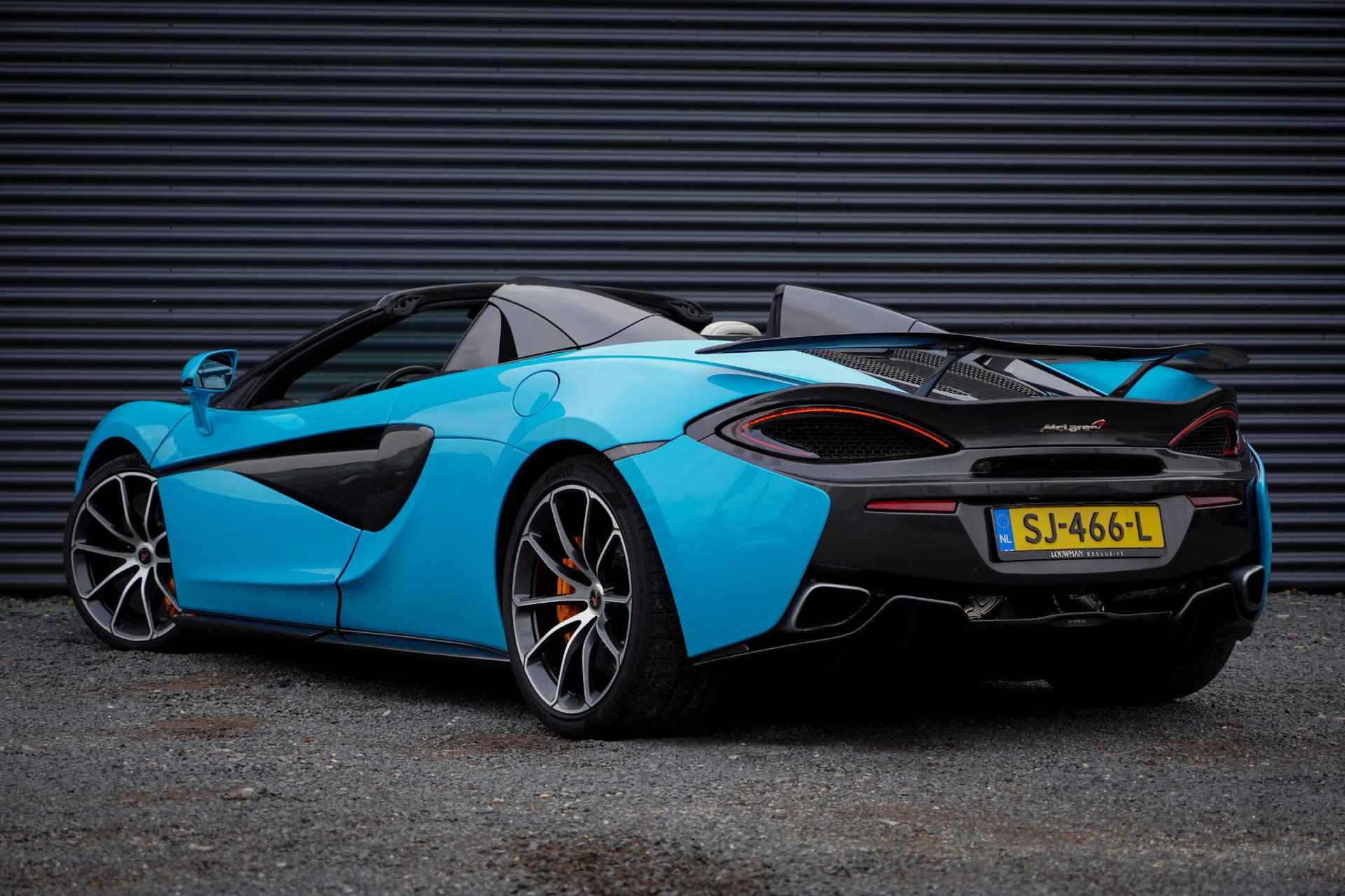 McLaren 570S Spider / Curacao Blauw / MSO / NL Auto / 1e Eigenaar - 56/78