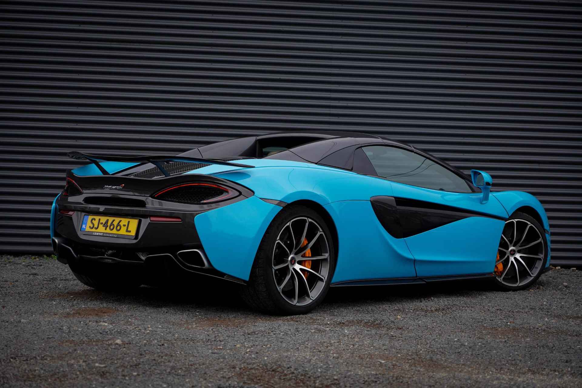 McLaren 570S Spider / Curacao Blauw / MSO / NL Auto / 1e Eigenaar - 64/78