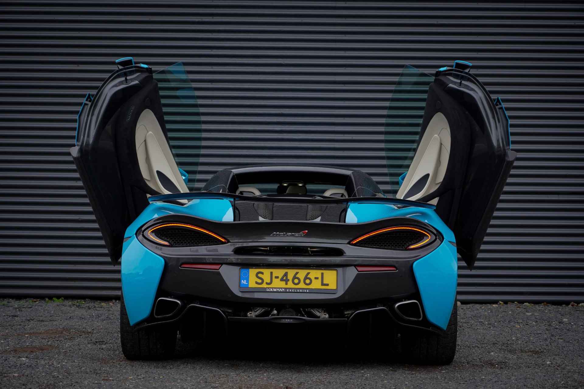 McLaren 570S Spider / Curacao Blauw / MSO / NL Auto / 1e Eigenaar - 66/78