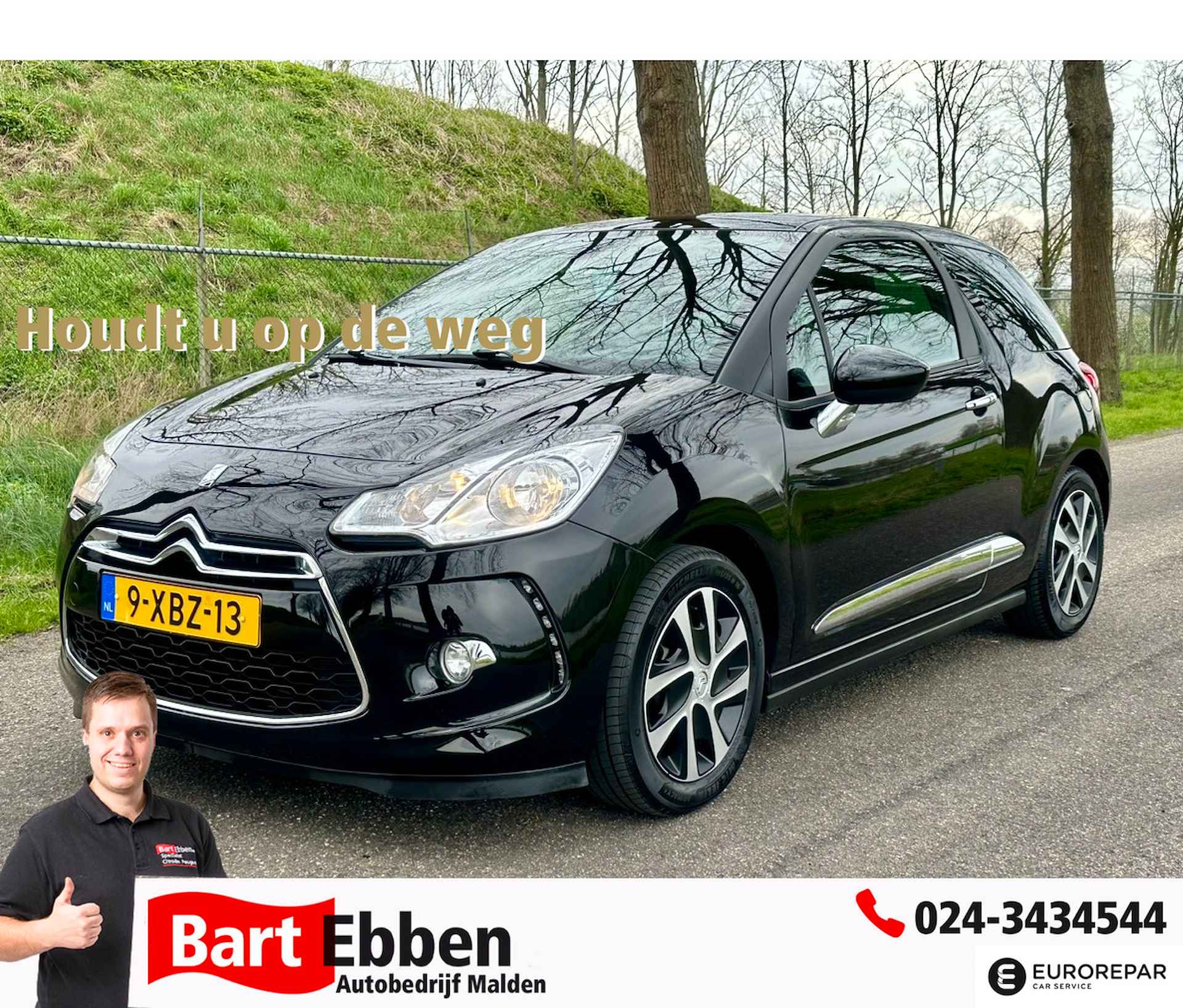 Citroën DS3 1.2 VTi Business 78.000 KM | Navi | Hifi | Nieuwe distributieriem! - 1/13