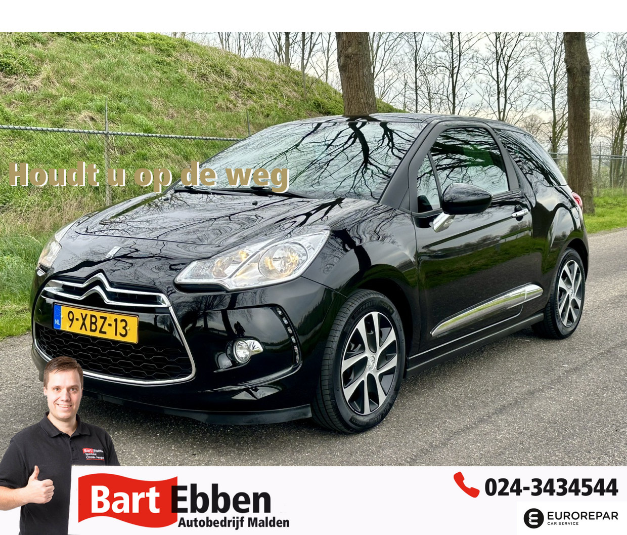 Citroën DS3 1.2 VTi Business 78.000 KM | Navi | Hifi | Nieuwe distributieriem!