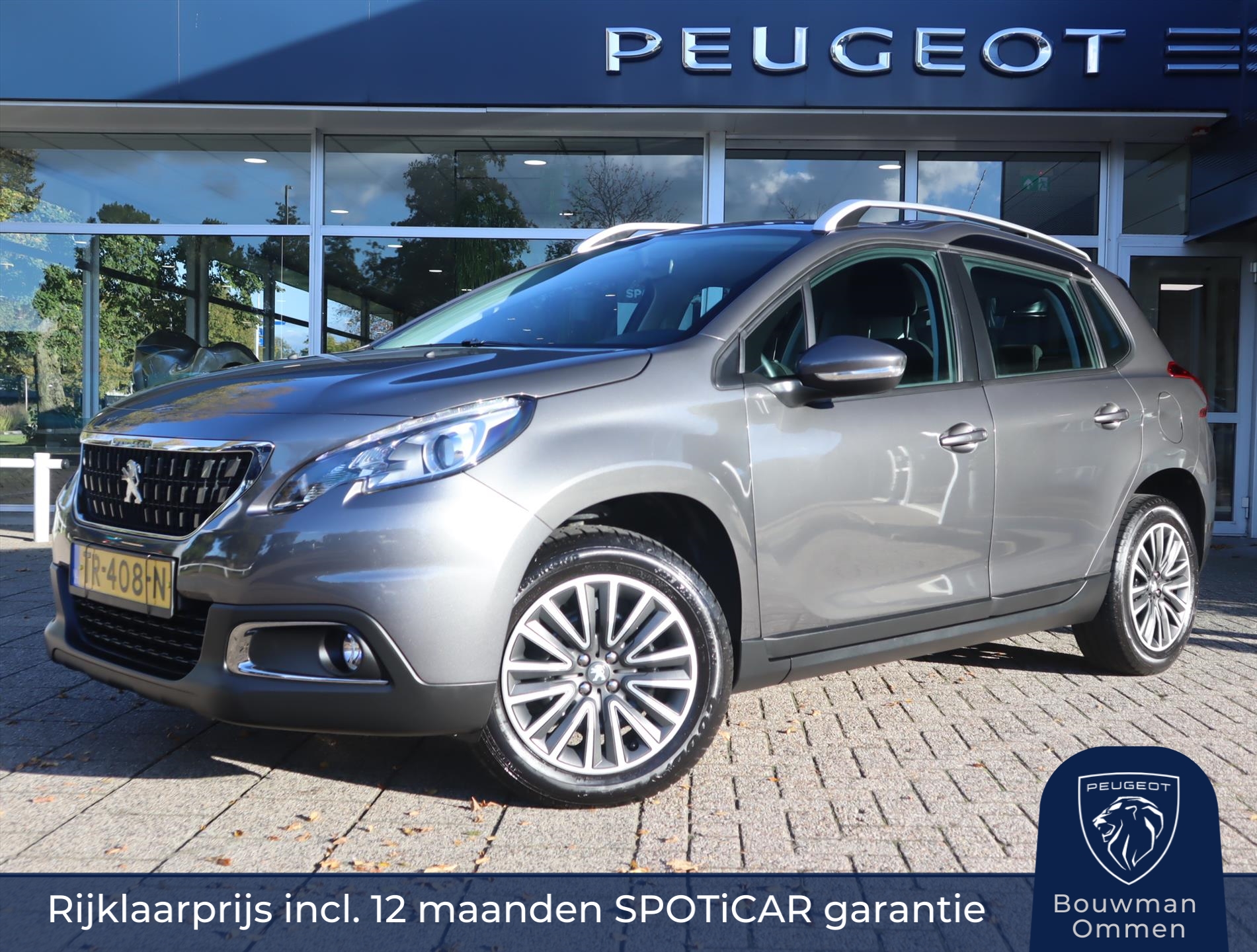 PEUGEOT 2008 SUV Blue Lion PureTech 82pk, Rijklaarprijs, Navigatie Bluetooth Sensoren