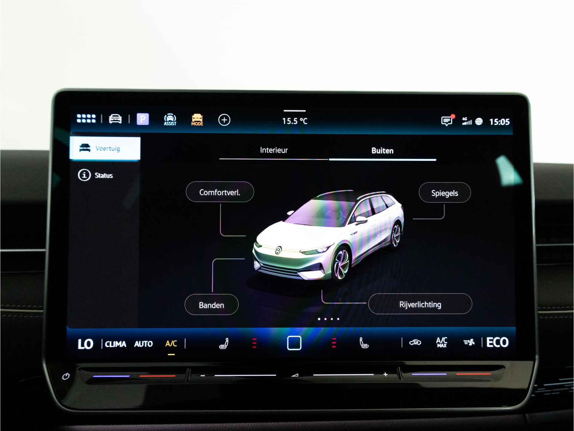 Volkswagen ID.7 Tourer Pro Business 77 kWh 286 PK | Trekhaak | Achteruitrijcamera | Stuur & stoelverwarming | - 33/51