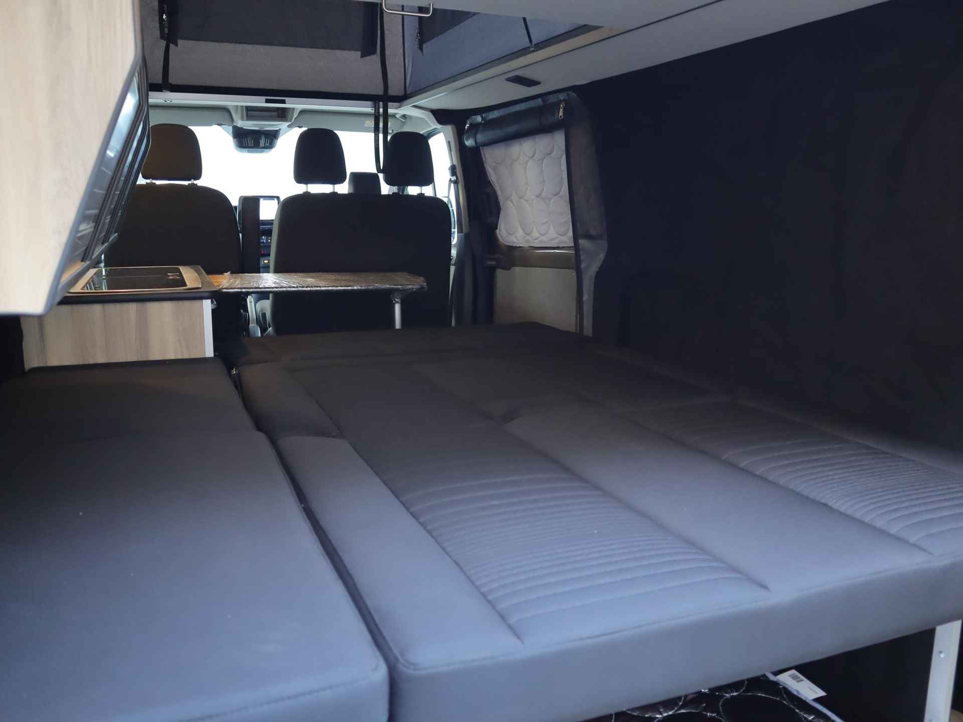 Ford Transit Custom 2.0 TDCI L2H1 Limited Camper 170pk automaat | Camper met 2 slaapplaatsen | Extra breed bed | Keuken met gootsteen- koelkast- gasfornuis | Zonnescherm | Cruise control | Trekhaak | Extra opbergruimte | Stoelverwarming | Voorruitverwarming | Navigatie - 44/56