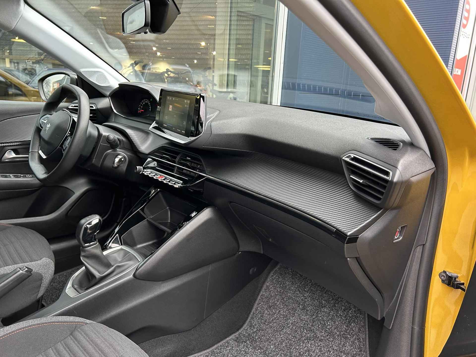 Peugeot 208 1.2 Active Pack | Lichtmetaal | Navigatie via Telefoon | DAB | Airco | Apple Carplay & Android Auto | Parkeersensoren | Cruise Control | Elektrisch Pakket | LED Dagrijverlichting . - 28/44