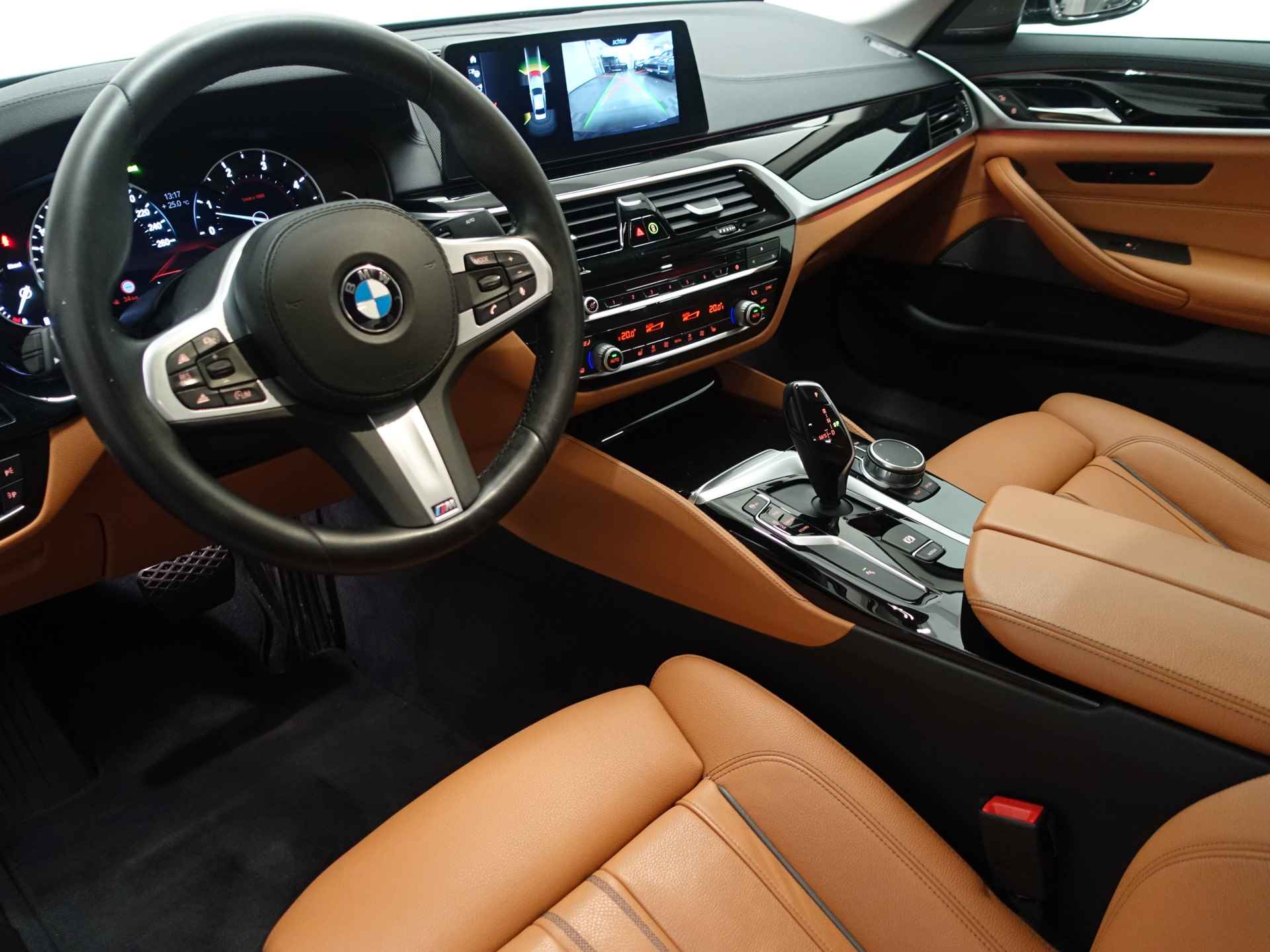 BMW 5 Serie 530d High Exe M-Sport Aut- Virtual Cockpit, Head up, Xenon Led, Memory, Harman Kardon - 3/45