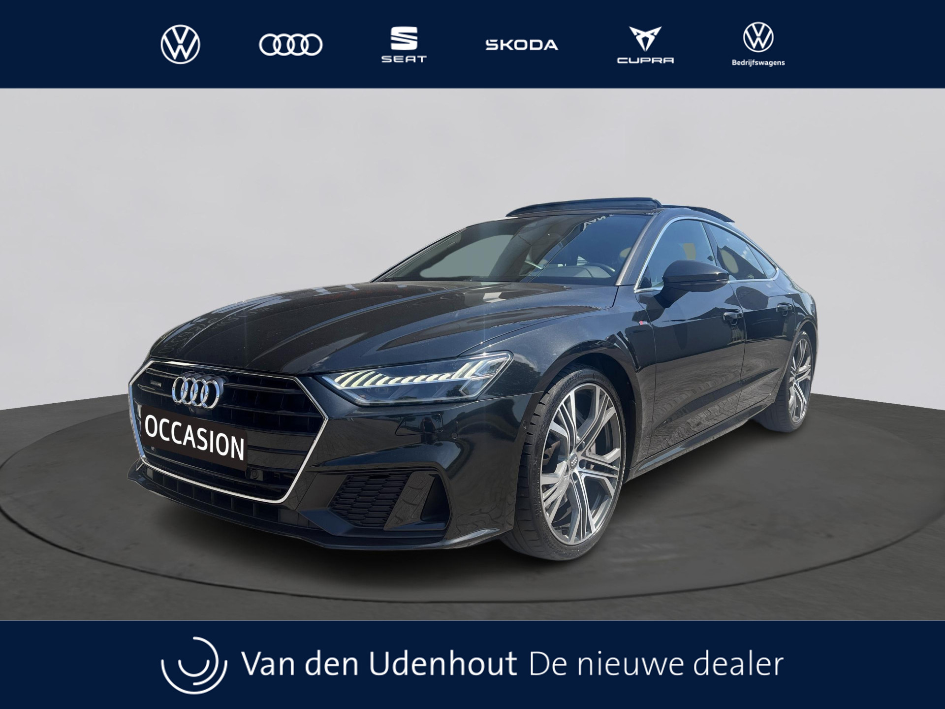 Audi A7 Sportback 55 TFSI 340pk Quattro Pro Line S / Panoramadak / 360 Camera / B&O / LEDER