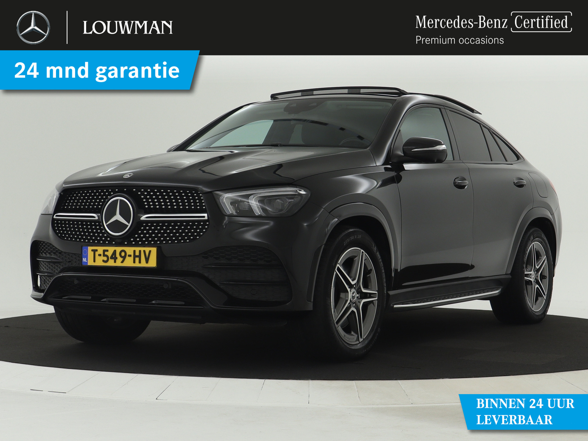 Mercedes-Benz GLE 350 e 4MATIC AMG | Burmester | Panoramadak | Memory Stoelen | Trekhaak | 360°-camera | Head-up display | Nightpakket | Inclusief 24 maanden MB Certified garantie voor Europa.