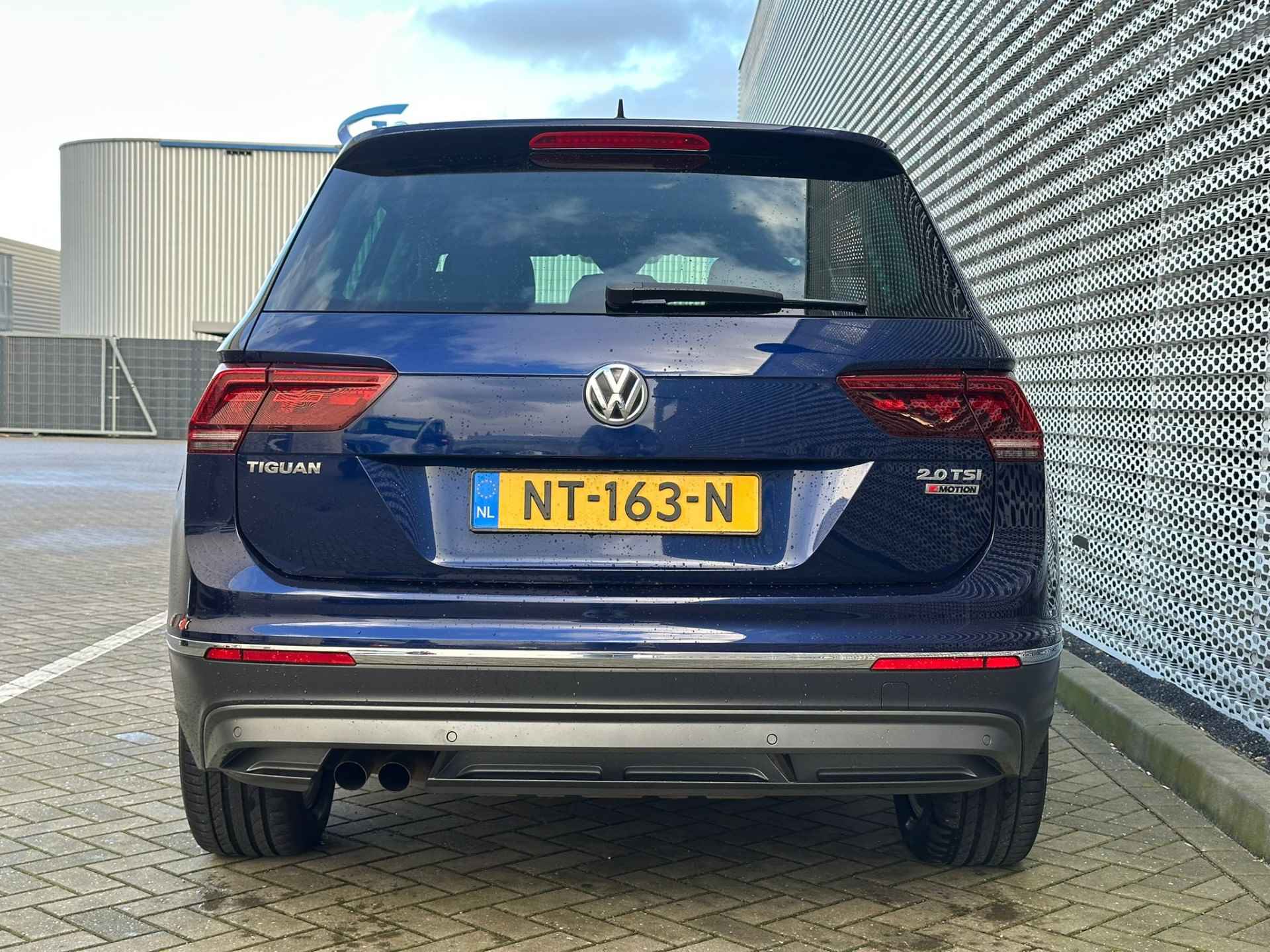 Volkswagen Tiguan 2.0 TSI 4Motion Highline / Zwenkbare Trekhaak / Panoramadak / Alarmsysteem / Parkeersensoren V+A / LED / Dodehoek Sensor - 7/29