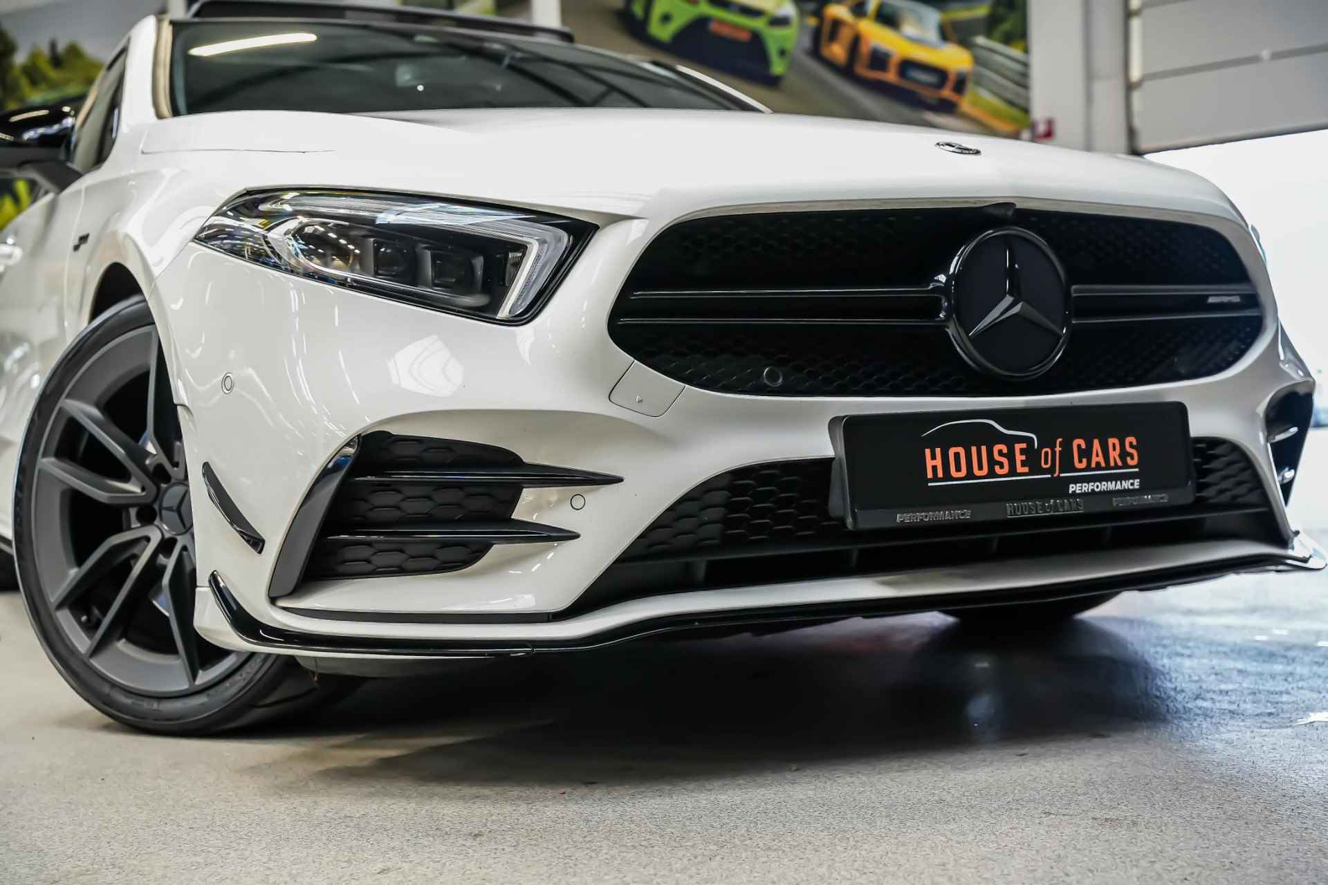 Mercedes-Benz A-klasse AMG 35 4MATIC Edition 1 |Milltek|aero pakket|AMG performance seats|360 camera|stoelverwarming|MBUX|blind spot| - 35/36