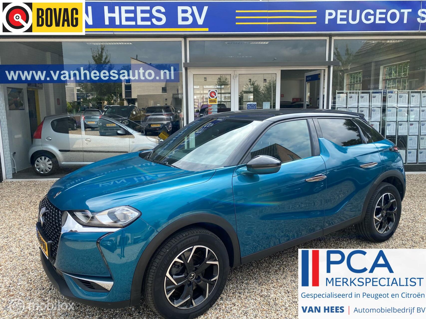 Ds 3 Crossback 1.2 PureTech So Chic 130 THP EAT8 automaat PDC v + a bij viaBOVAG.nl