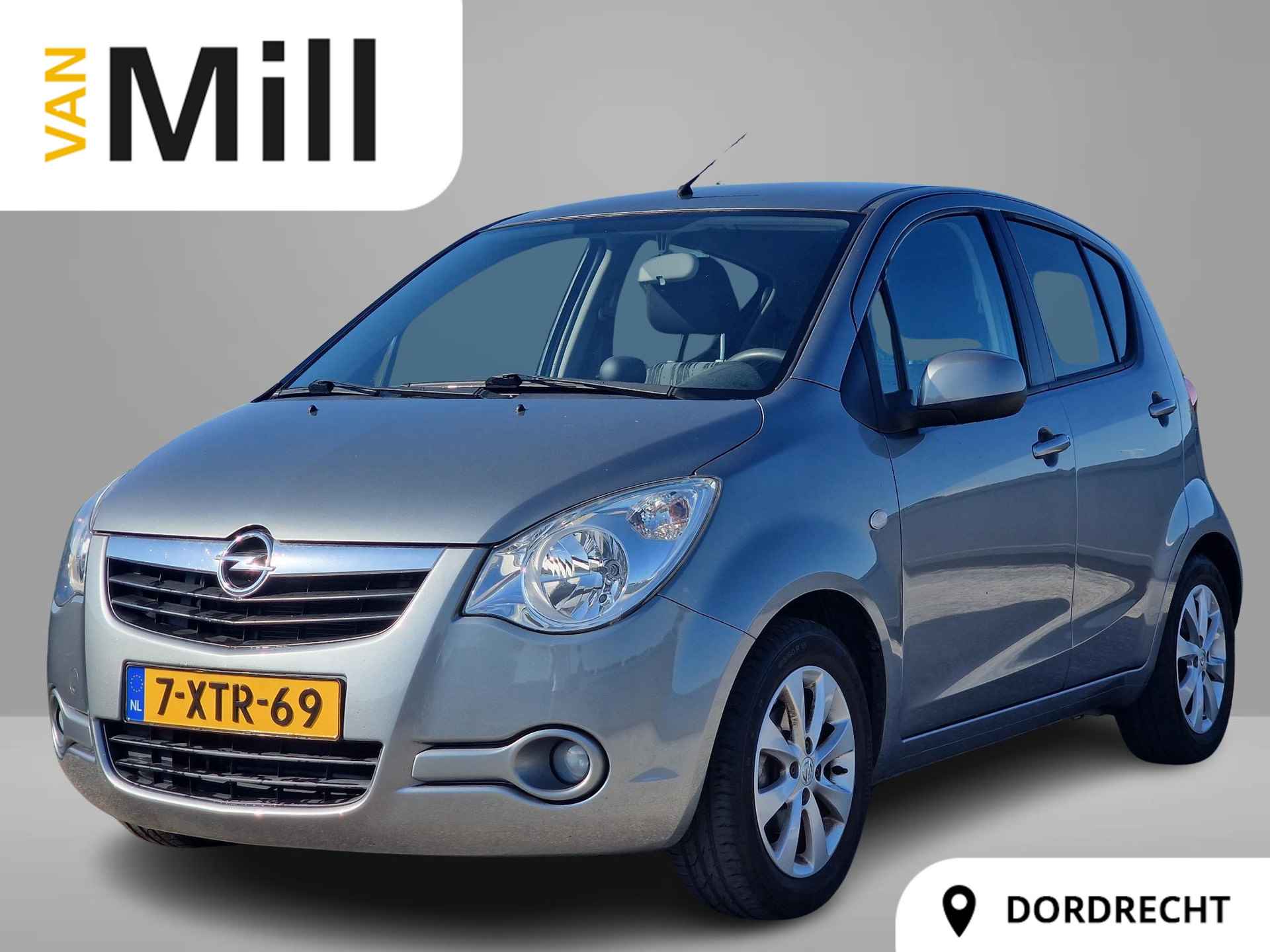 Opel Agila 1.0 68pk Berlin+ |VERHOOGDE INSTAP|AIRCO|ISOFIX|LEDER STUUR| - 1/29