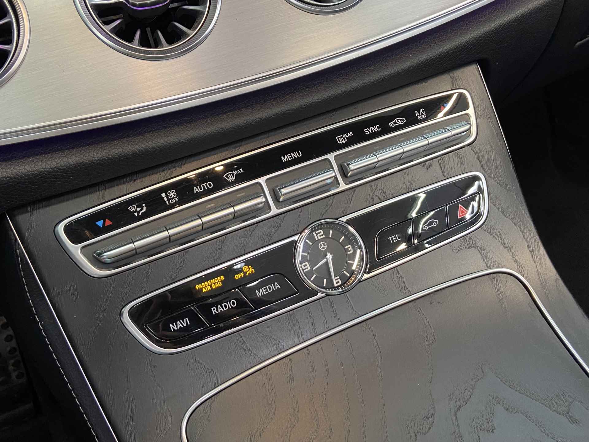 Mercedes-Benz E-klasse Cabrio 350 Premium Plus✅Sfeerverlichting✅Trekhaak✅AMG-Line✅Stoelverwarming✅Virtual Cockpit✅Nekverwarming✅ - 56/111