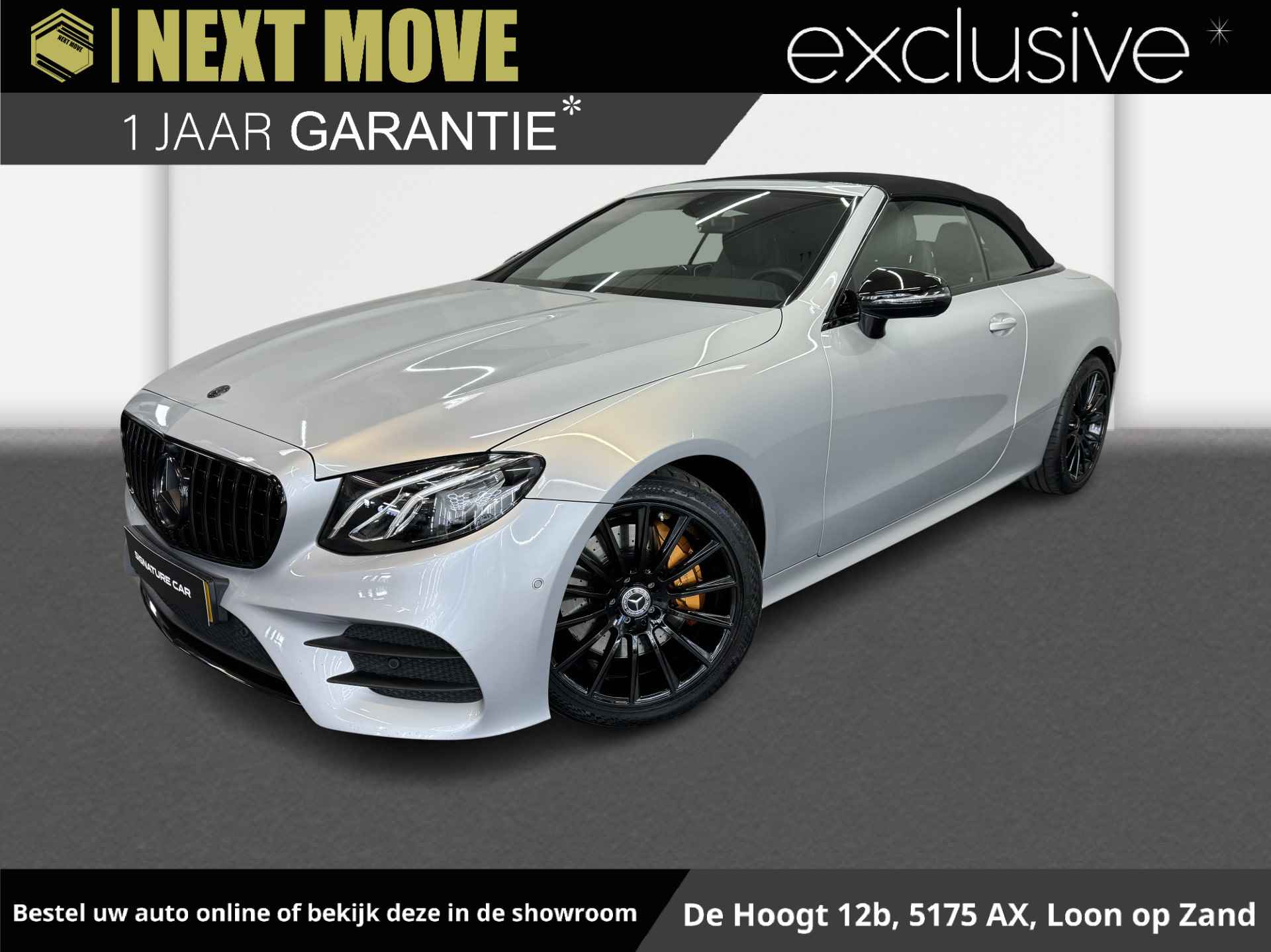 Mercedes-Benz E-klasse Cabrio 350 Premium Plus✅Sfeerverlichting✅Trekhaak✅AMG-Line✅Stoelverwarming✅Virtual Cockpit✅Nekverwarming✅ - 1/111