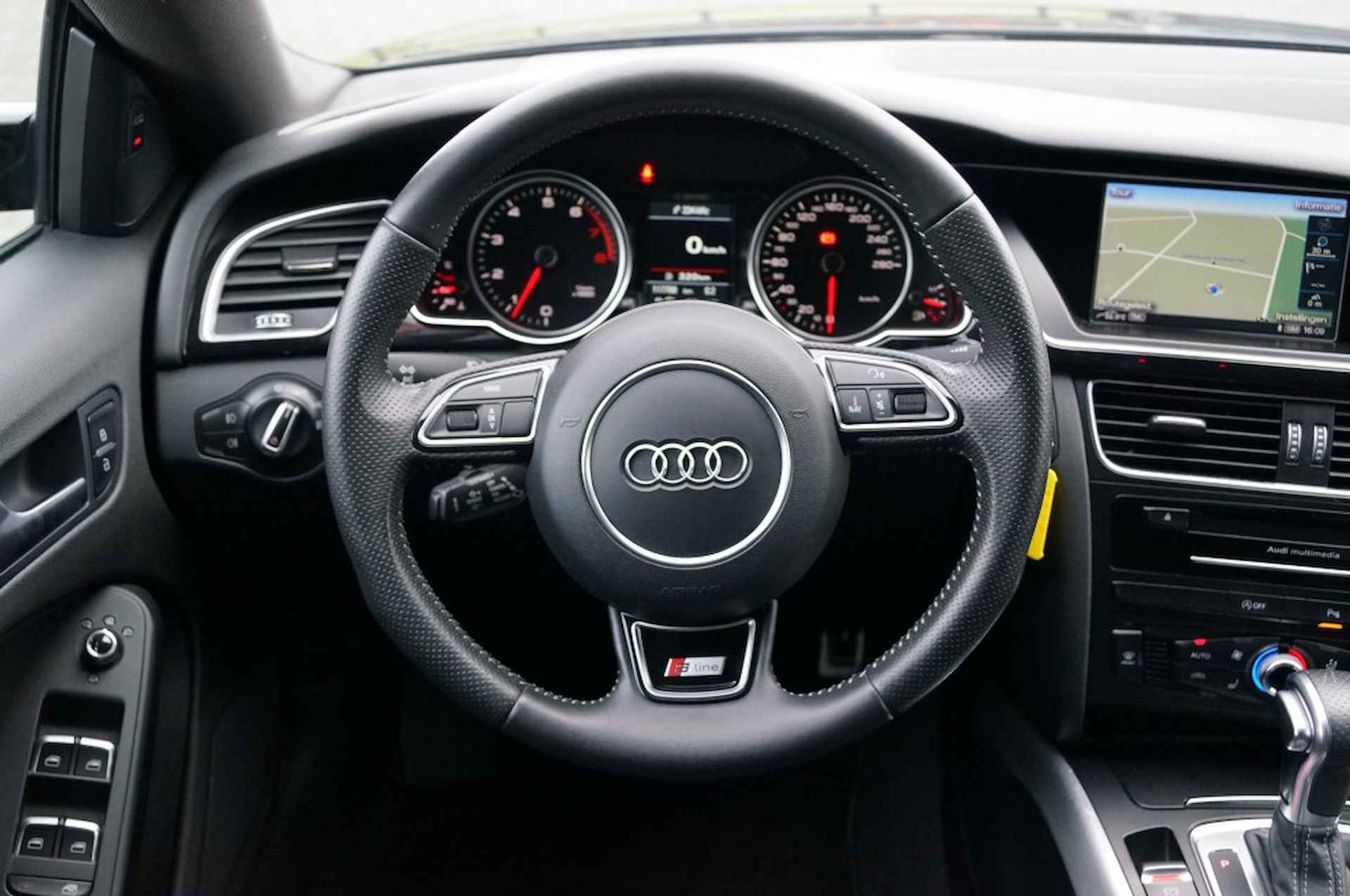 AUDI A5 2.0 TFSI Quattro S-Line 225pk / Navi / ACC / Side-assist / Xenon - 34/42