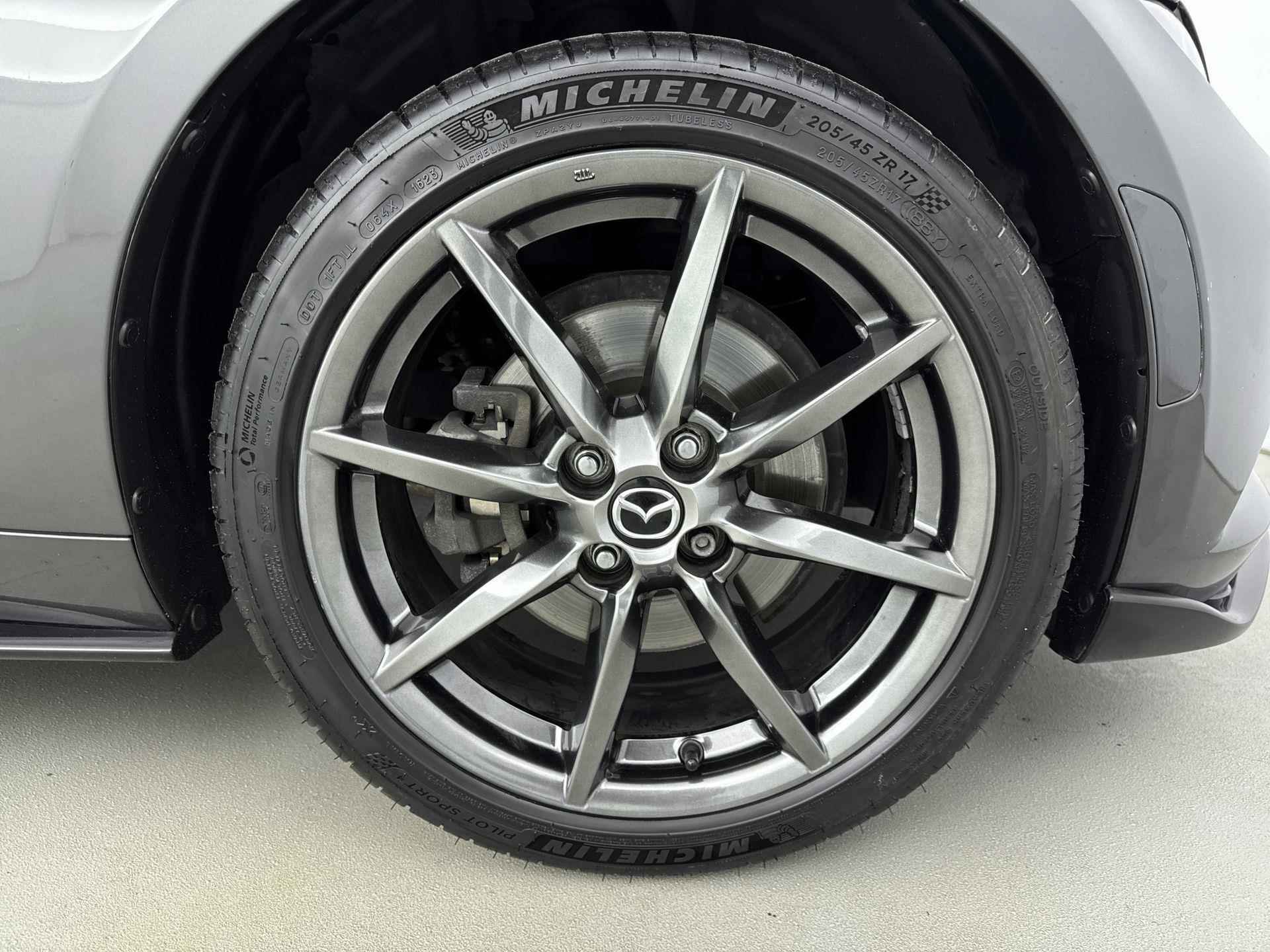 Mazda MX-5 RF 2.0 SkyActiv-G 160 GT-M | Orig. NL | Lederen Bekleding | Stoelverwarming | Navigatie | Cruise Control | - 12/22