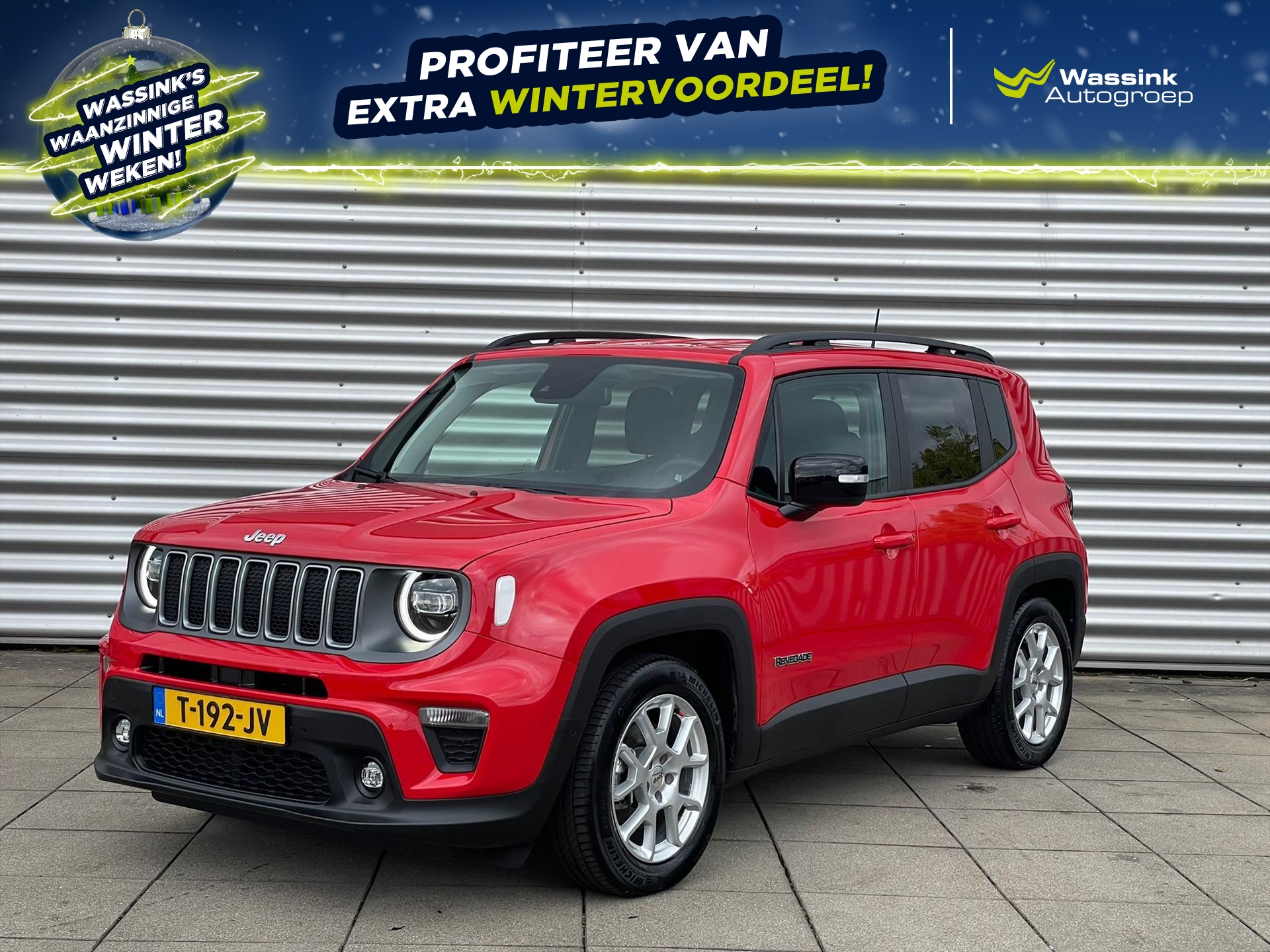 JEEP Renegade 1.5T e-Hybrid 130pk Limited | Achterruitrijcamera | Keyless Start & Go| Adaptive Cruise Control | Navigatie