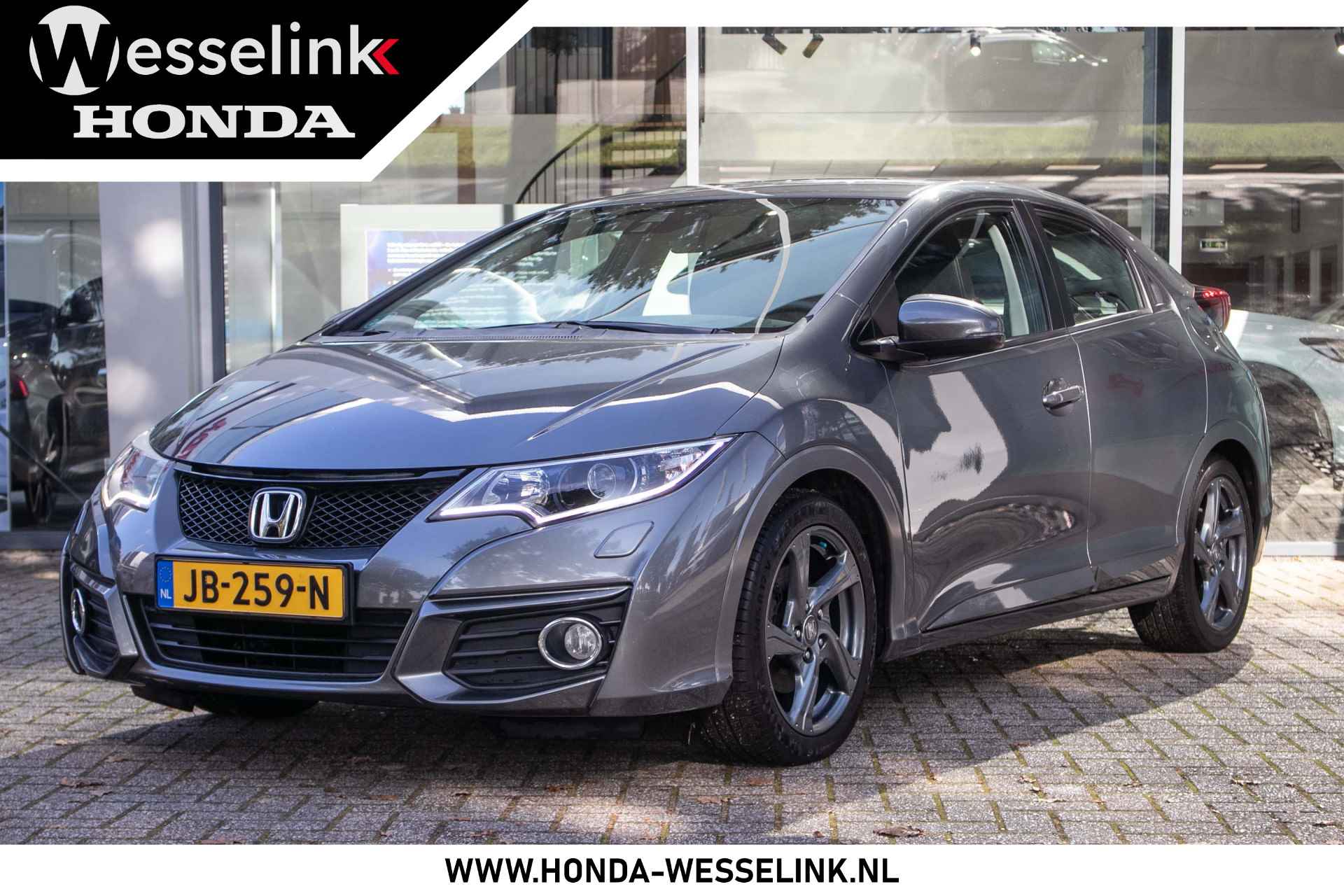 Honda Civic 1.4i-Vtec X-Edition - All in rijklaarprijs | Trekhaak | Navi | Dealer ond. | 12 mnd Bovag. - 1/39