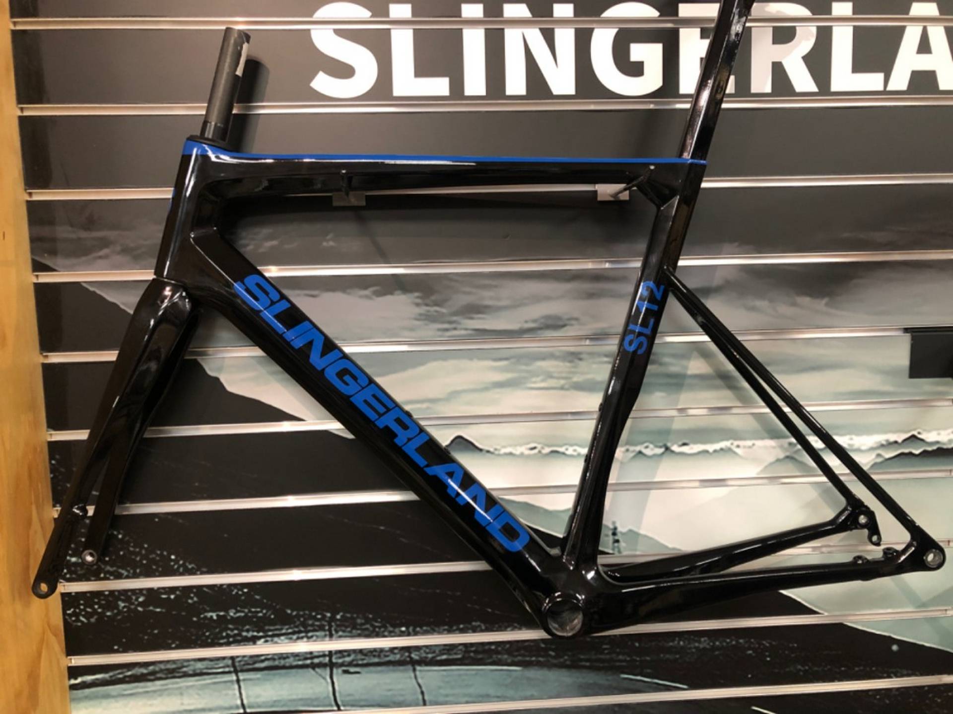 Slingerland SL12 zwart -blauw L 2022 - 1/1