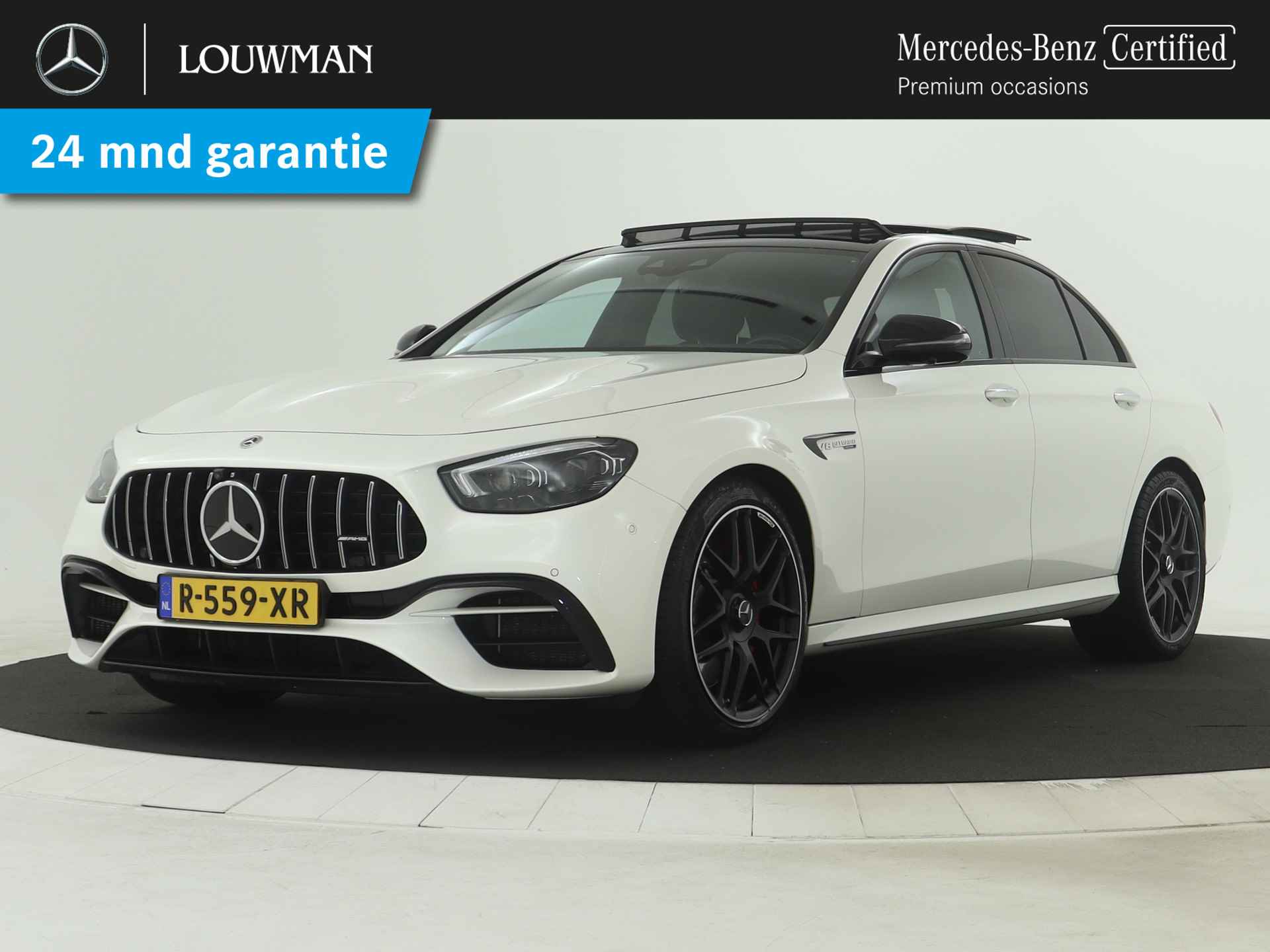 Mercedes-Benz E-Klasse 63S AMG 4-MATIC+ 612 pk V8 | AMG Driver Pack | Panoramadak | Rijassistentie Pack | Burmester Audio | Memory | Augmented Reality | Inclusief 24 maanden MB Certified garantie voor Europa. - 1/44