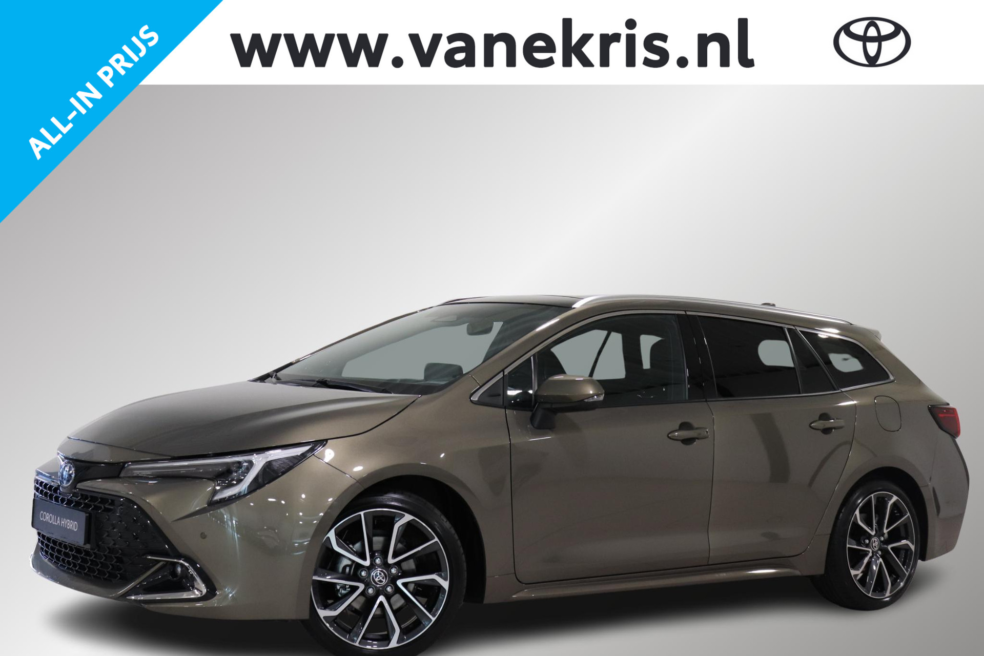 Toyota Corolla Touring Sports Hybrid 140 Executive, Pano, Apple Carplay/Android Auto, Elektrische achterklep, Sensoren, Halfleder!