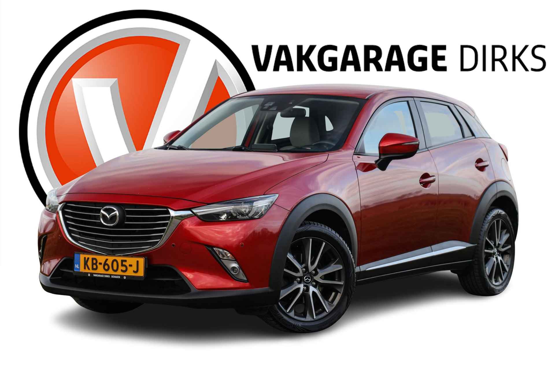 Mazda CX-3 2.0 SkyActiv-G 150 GT-M 4WD ✅ LED ✅ Camera ✅ Leder