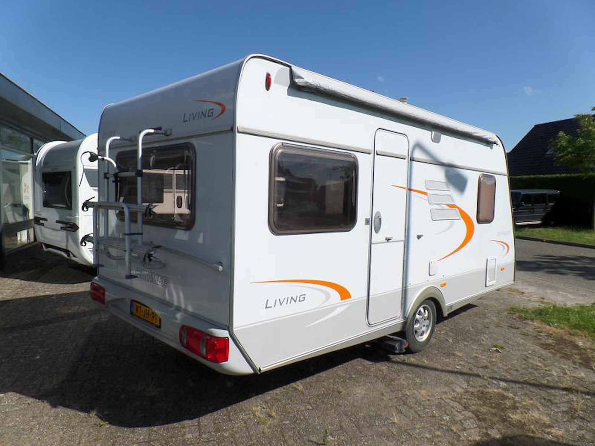 Eriba-Hymer Living 465 Mover, Fietsendragers - 4/15