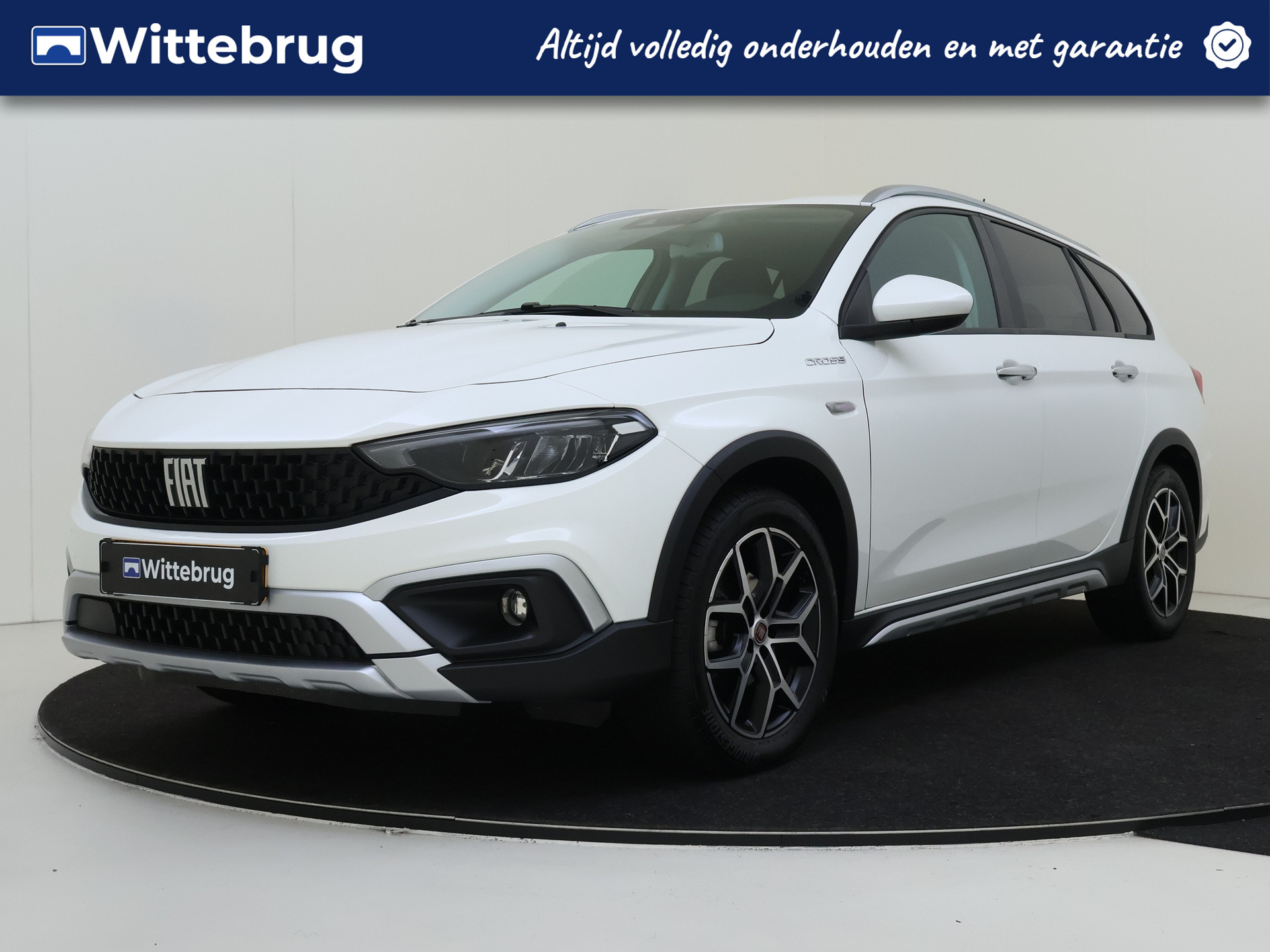 Fiat Tipo Stationwagon Cross 1.5 Hybrid Automaat | RIJKLAAR! | Navigatie | Camera | Gave en Luxe uitvoering!!