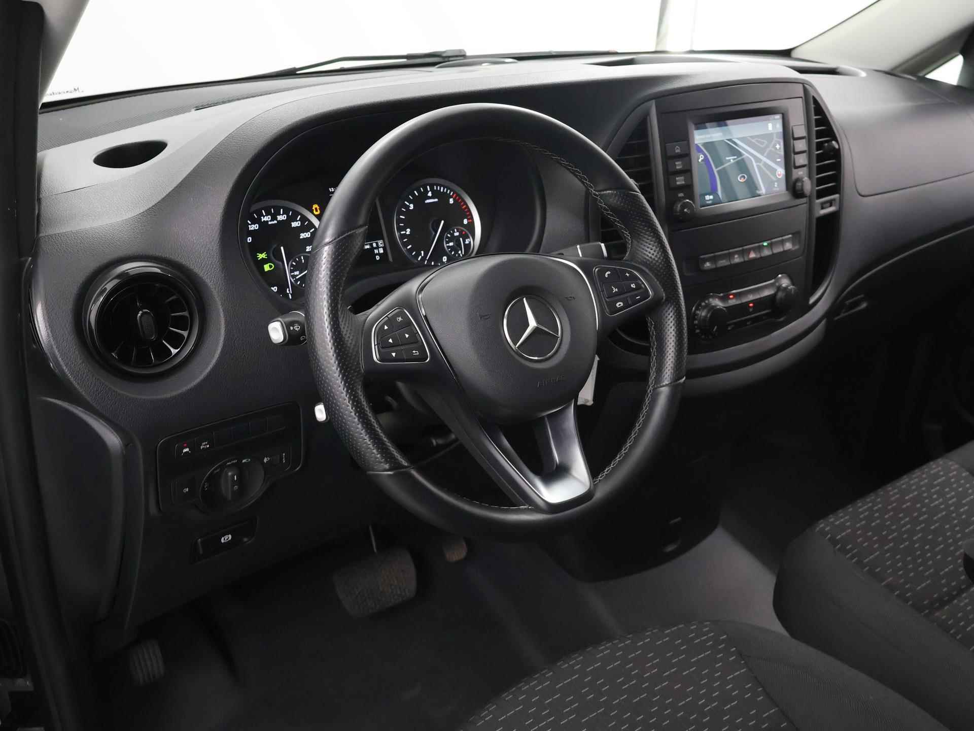 Mercedes-Benz Vito Tourer 119 CDI Pro XL L3 | 9-Pers | NL Incl. BTW & BPM | Elektrische Dubbele Schuifdeur | Navigatie | Dodehoekdetectie | Parkeercamera | Cruise control | Climate control | Certified - 8/36