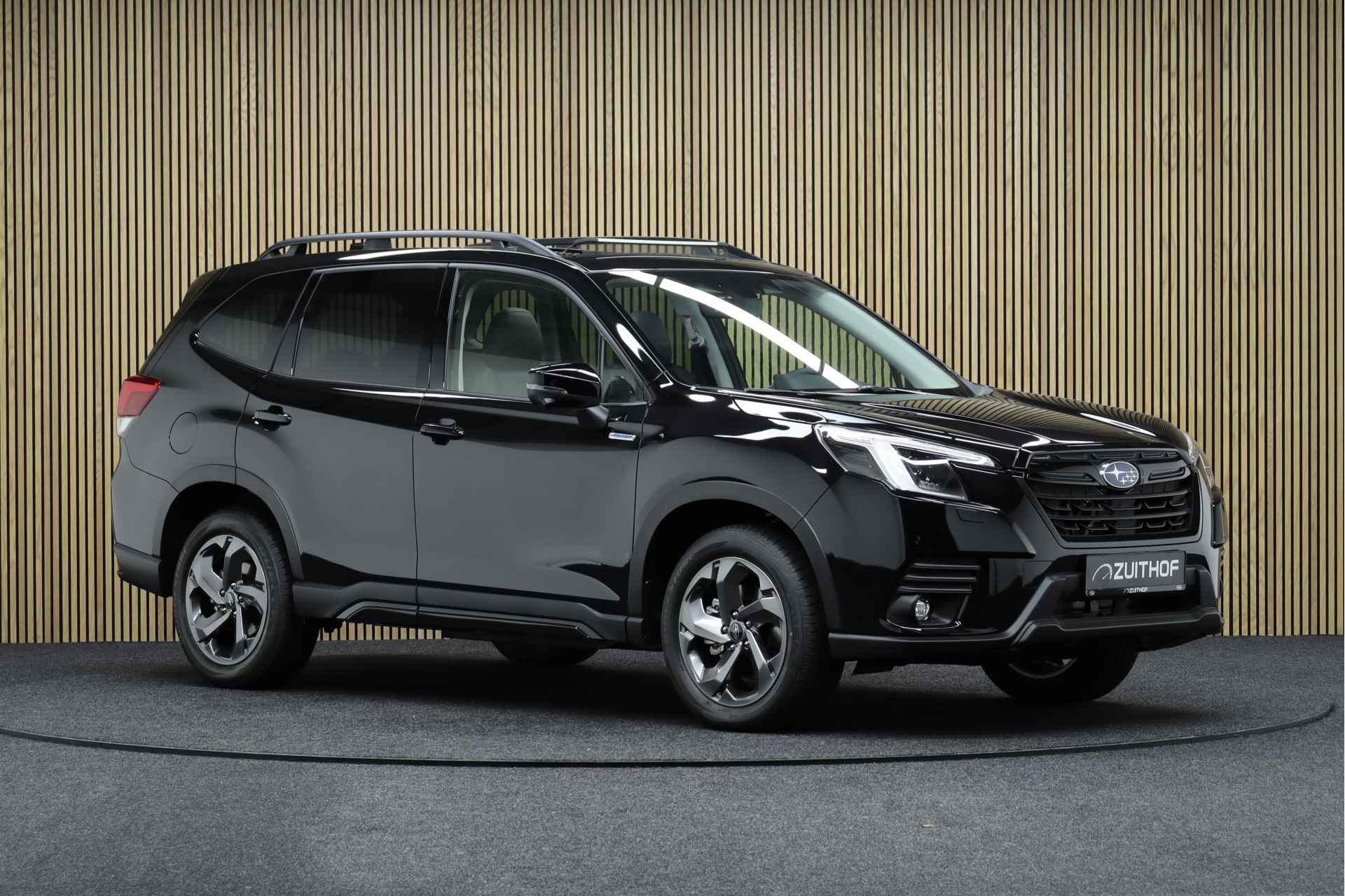 Subaru Forester 2.0i e-BOXER Premium Black | Nieuw uit voorraad leverbaar | Cruise adaptief | Harman Kardon | Panoramadak | Leder - 9/37