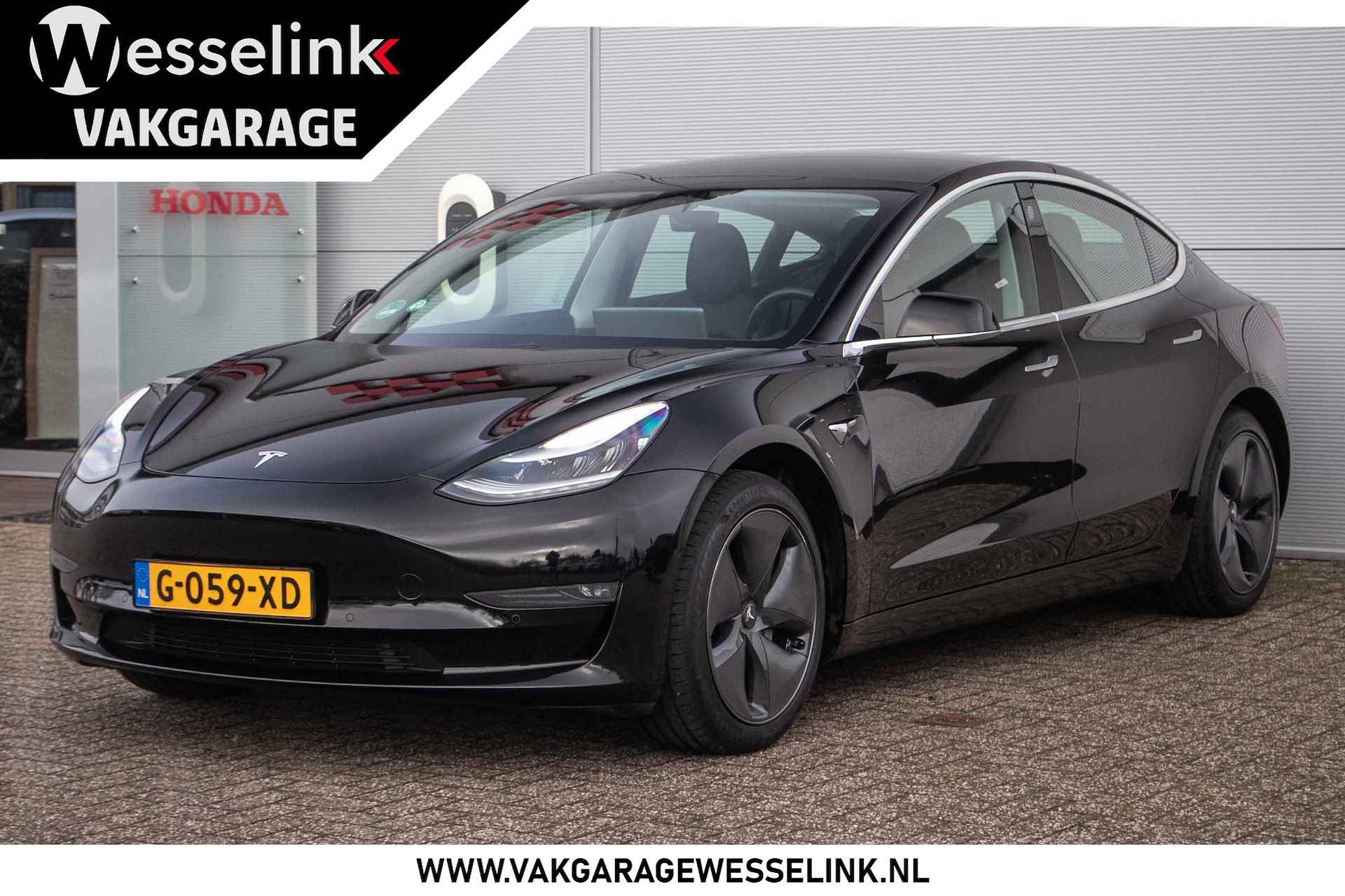 Tesla Model 3 Long Range AWD 75 kWh All-in rijklaarprijs | Leder | Nav | Autopilot | Panodak | Cam