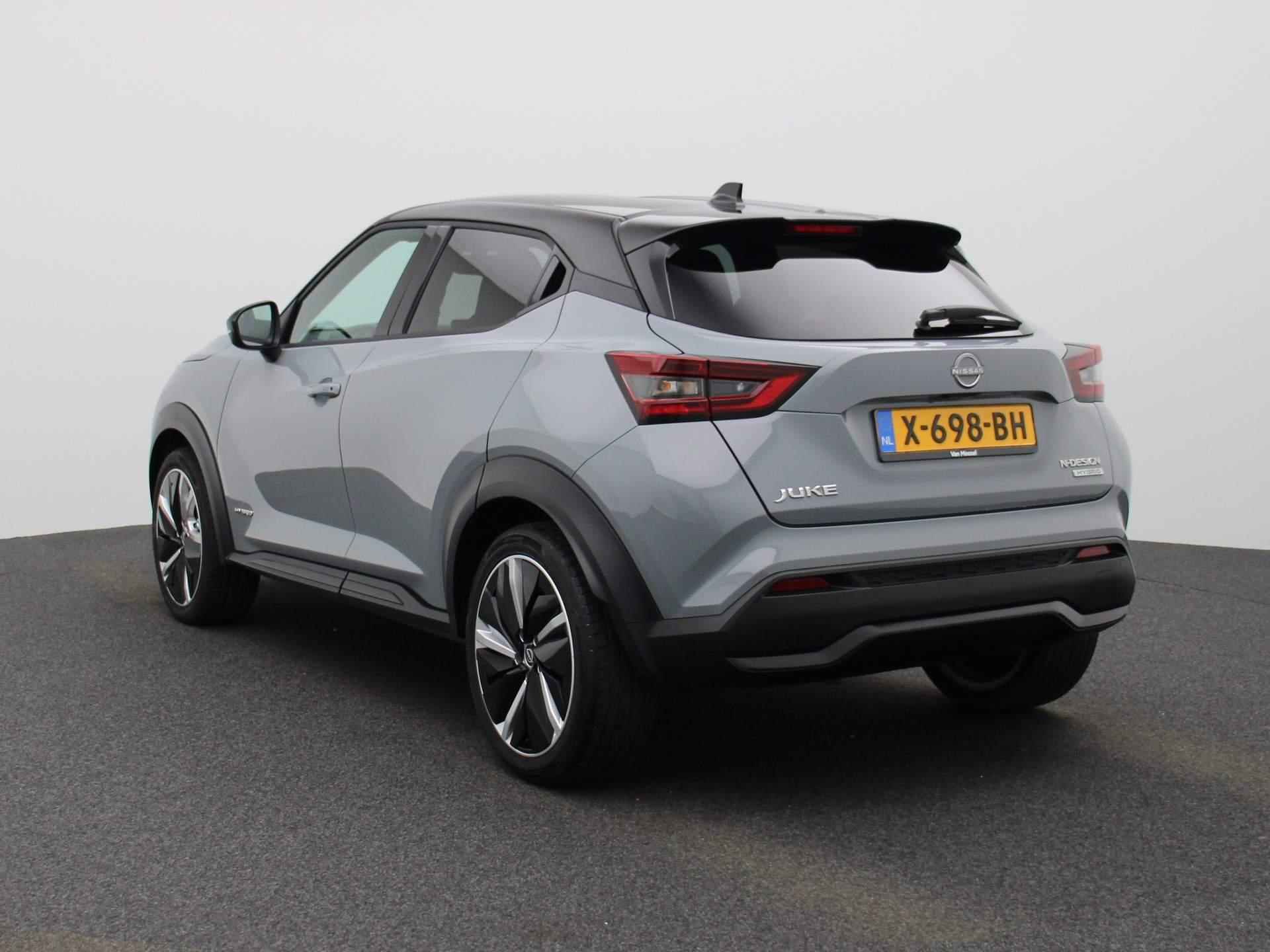 Nissan Juke 1.6 Hybrid N-Design 143pk | Automaat | Navigatie | Achteruitrijcamera | Half-Leder | Parkeersensoren voor & achter | Apple CarPlay & Android Auto - 3/32