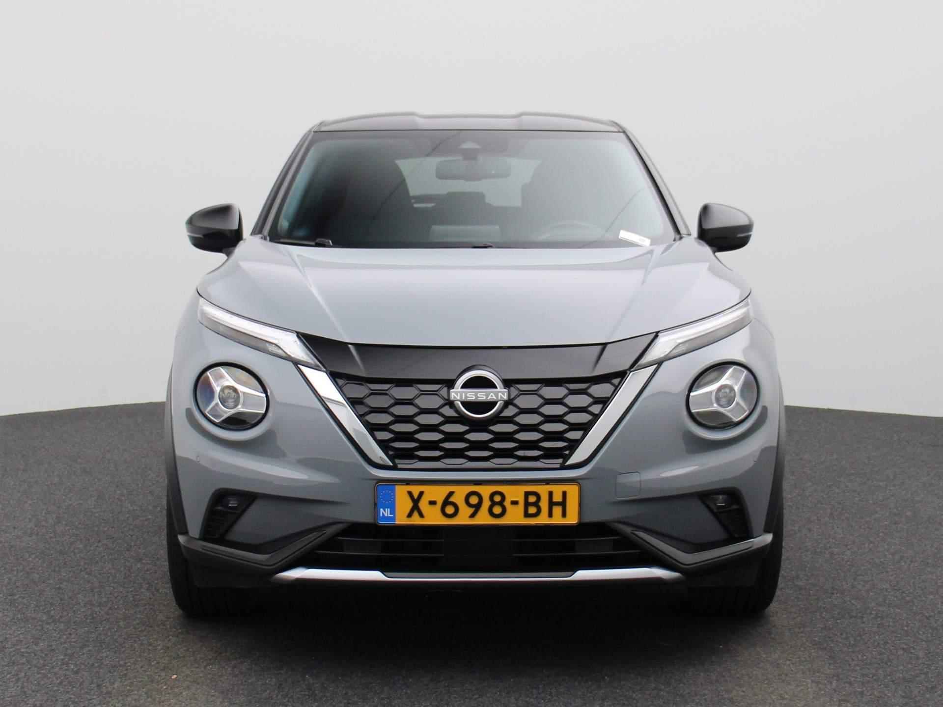 Nissan Juke 1.6 Hybrid N-Design 143pk | Automaat | Navigatie | Achteruitrijcamera | Half-Leder | Parkeersensoren voor & achter | Apple CarPlay & Android Auto - 4/32