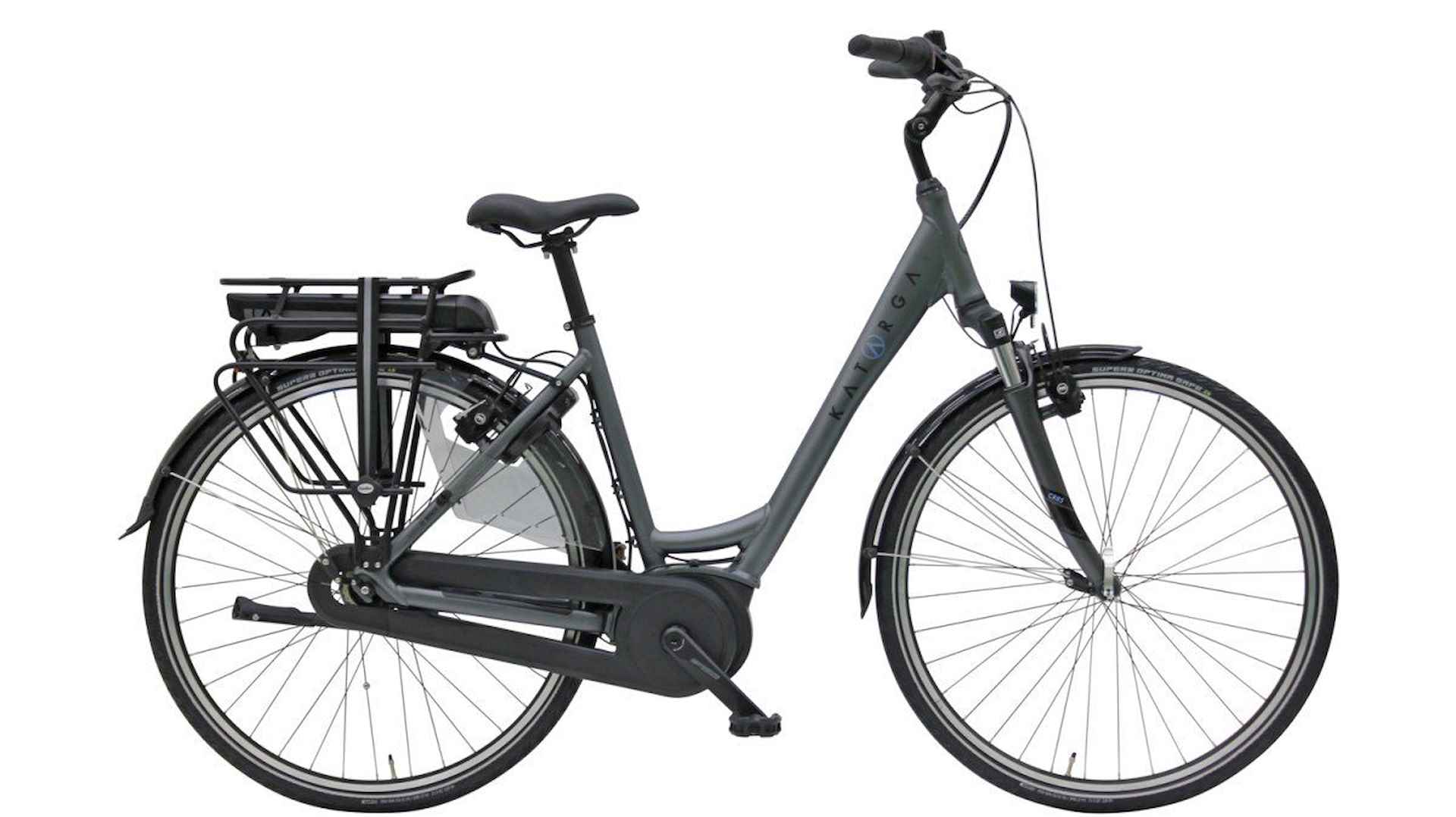 Katarga E C8F NL 400wh ACTIE Dames grey mat 55cm 2020 - 1/2