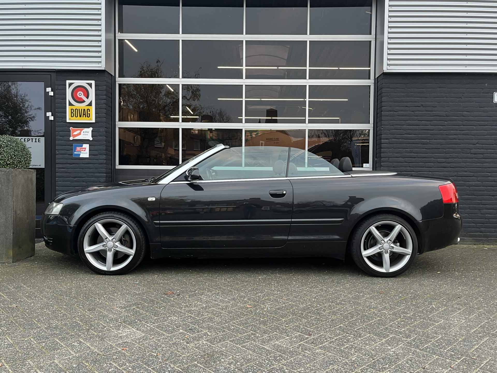 Audi A4 Cabriolet 2.4 V6 Pro Line, Automaat, Cruise, Leer, Pdc, NAP - 18/20