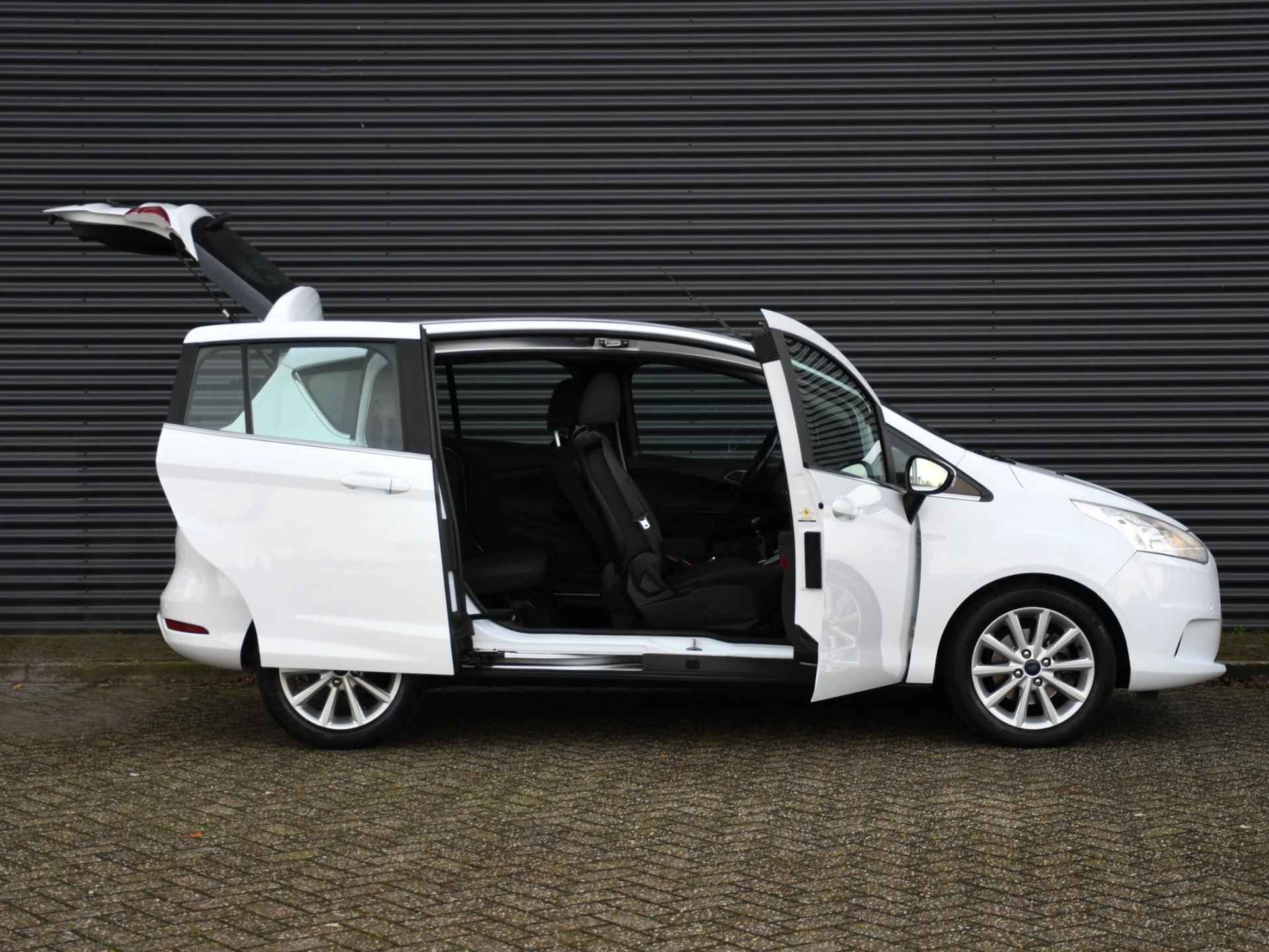 Ford B-Max Titanium 1.0 EcoBoost 100pk PDC + CAMERA | 16''LM | STOELVERWARMING | QUICK CLEAR | NAVI | CRUISE | CLIMA - 26/27