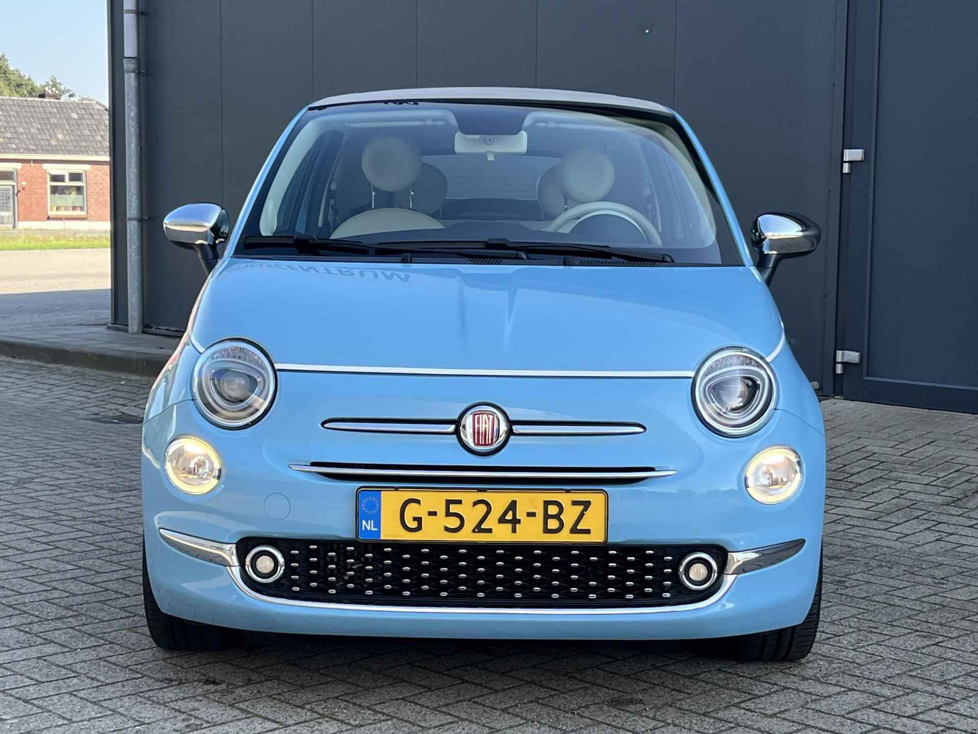 Fiat 500 C 0.9 TwinAir Turbo Spiaggina 58 Cabriolet / Navigatie / Sensoren Achter / Cruise Control / Climate Control  / Bluetooth / Elektrisch dak / NAP / DAB - 11/26