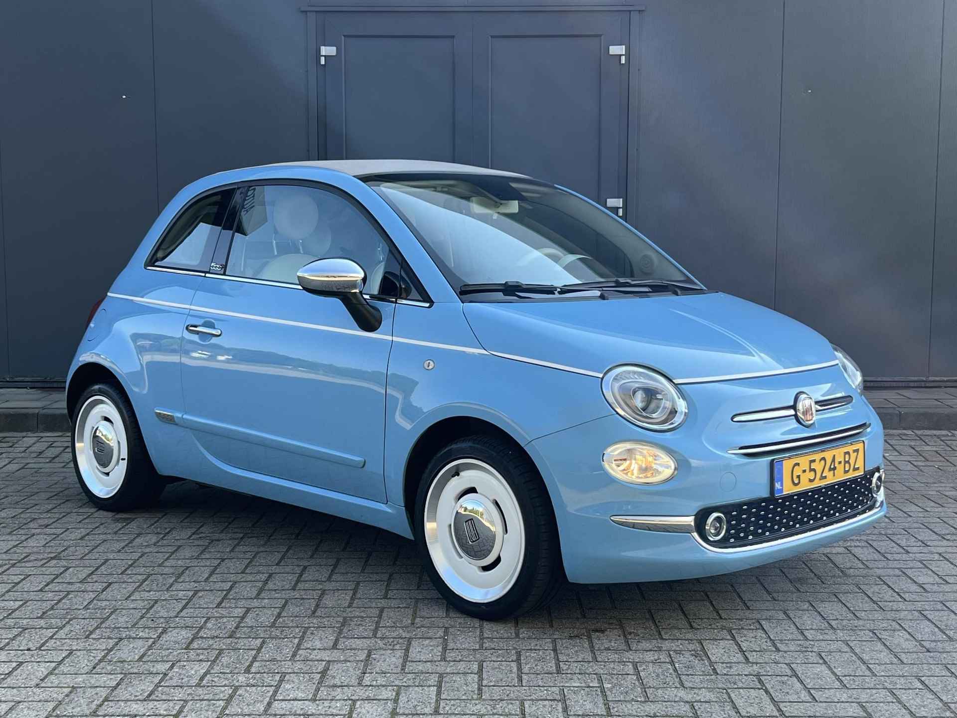 Fiat 500 C 0.9 TwinAir Turbo Spiaggina 58 Cabriolet / Navigatie / Sensoren Achter / Cruise Control / Climate Control  / Bluetooth / Elektrisch dak / NAP / DAB - 15/26