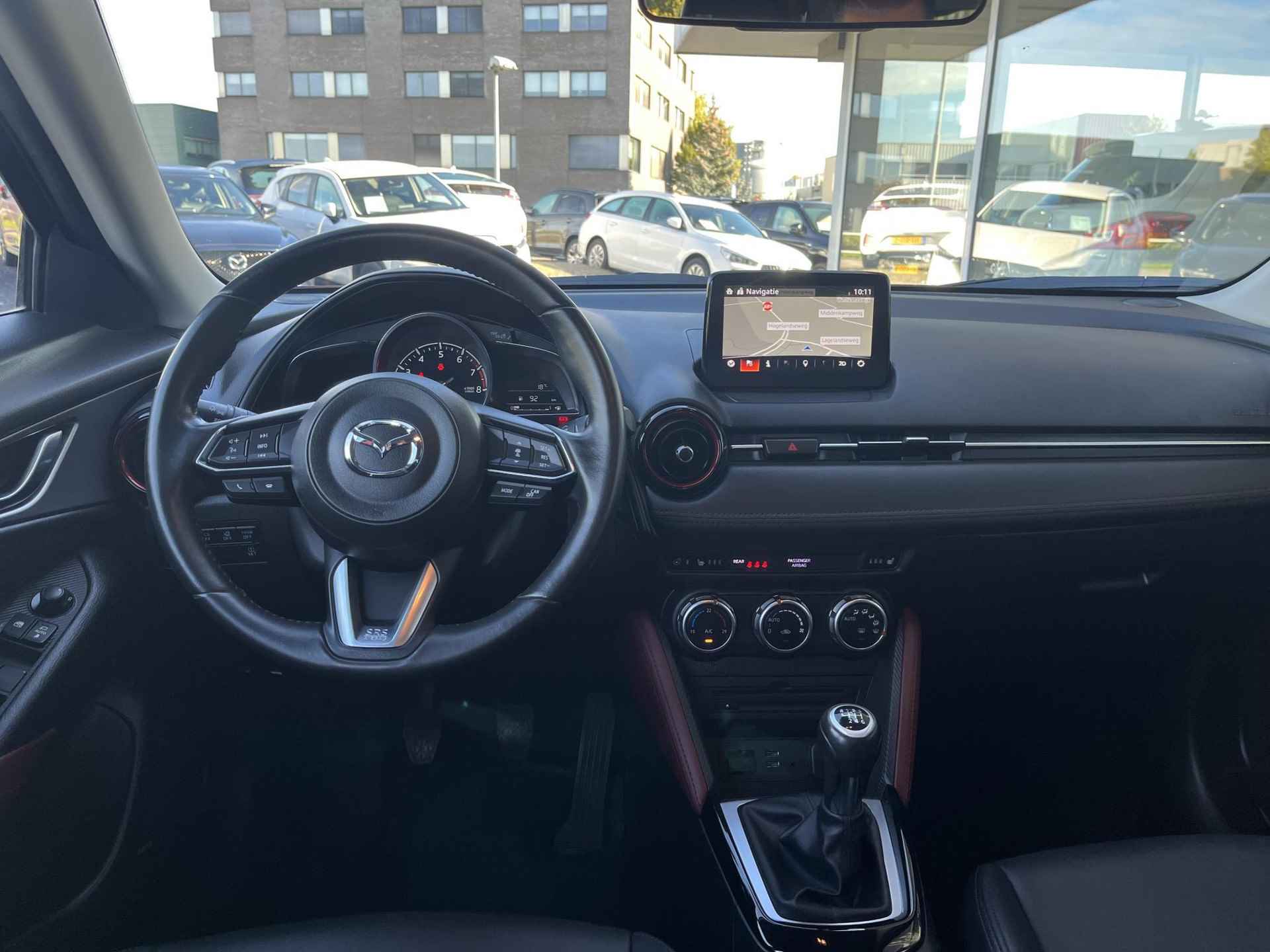 Mazda CX-3 2.0 SkyActiv-G 120 GT-M | Navigatie | Cruise Control Adaptief | climate control | Parkeersensoren | Parkeercamera | Stoelverwarming | Stuurverwarming | 36Mnd. Garantie | rijklaar ! | - 17/33