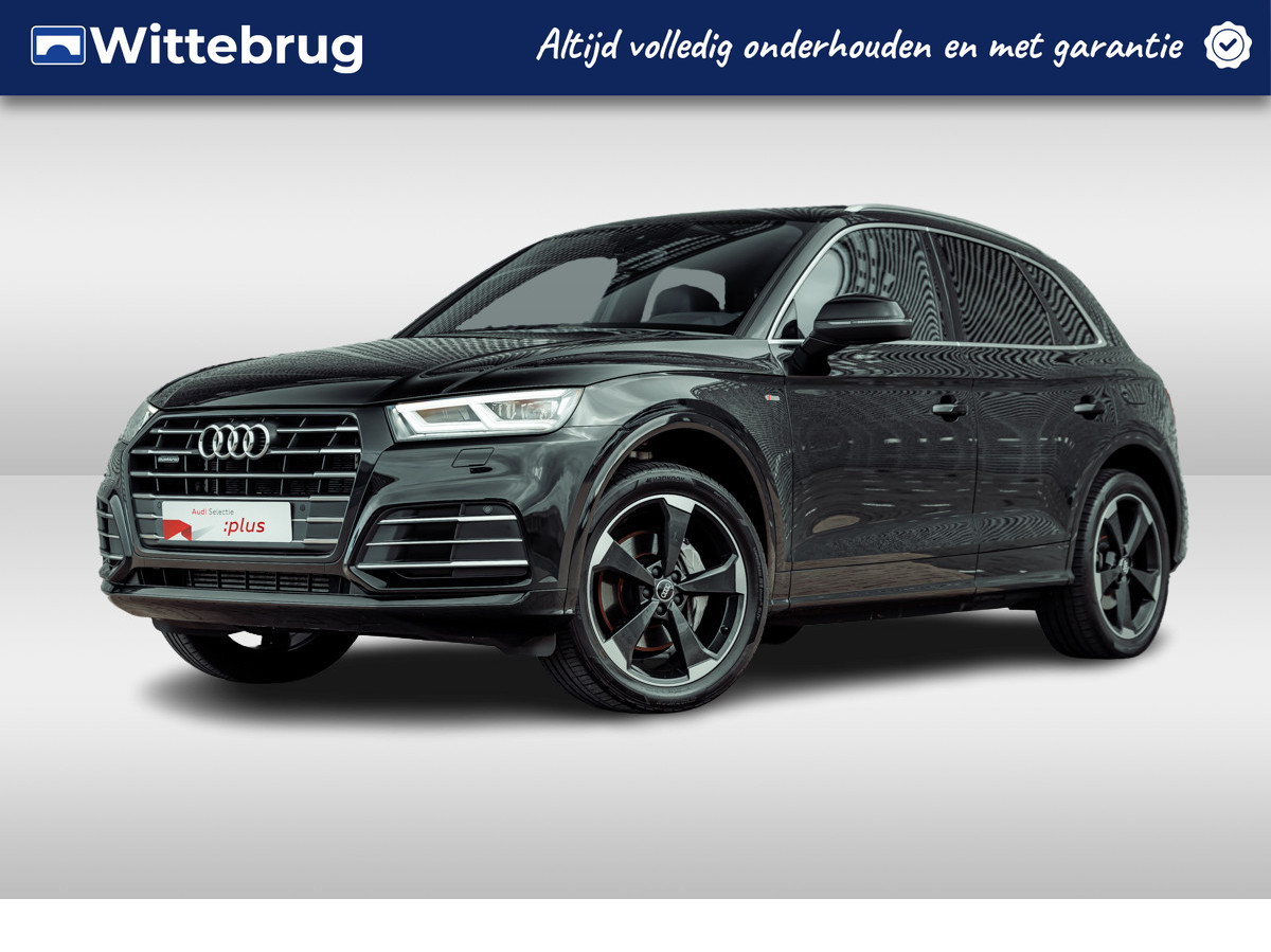 Audi Q5 55 TFSI e 367pk quattro S Line | Panoramadak | Matrix | 20" LM velgen | Comfortsleutel | Camera | Stoelverwarming | Privacy glass | Audi Sound