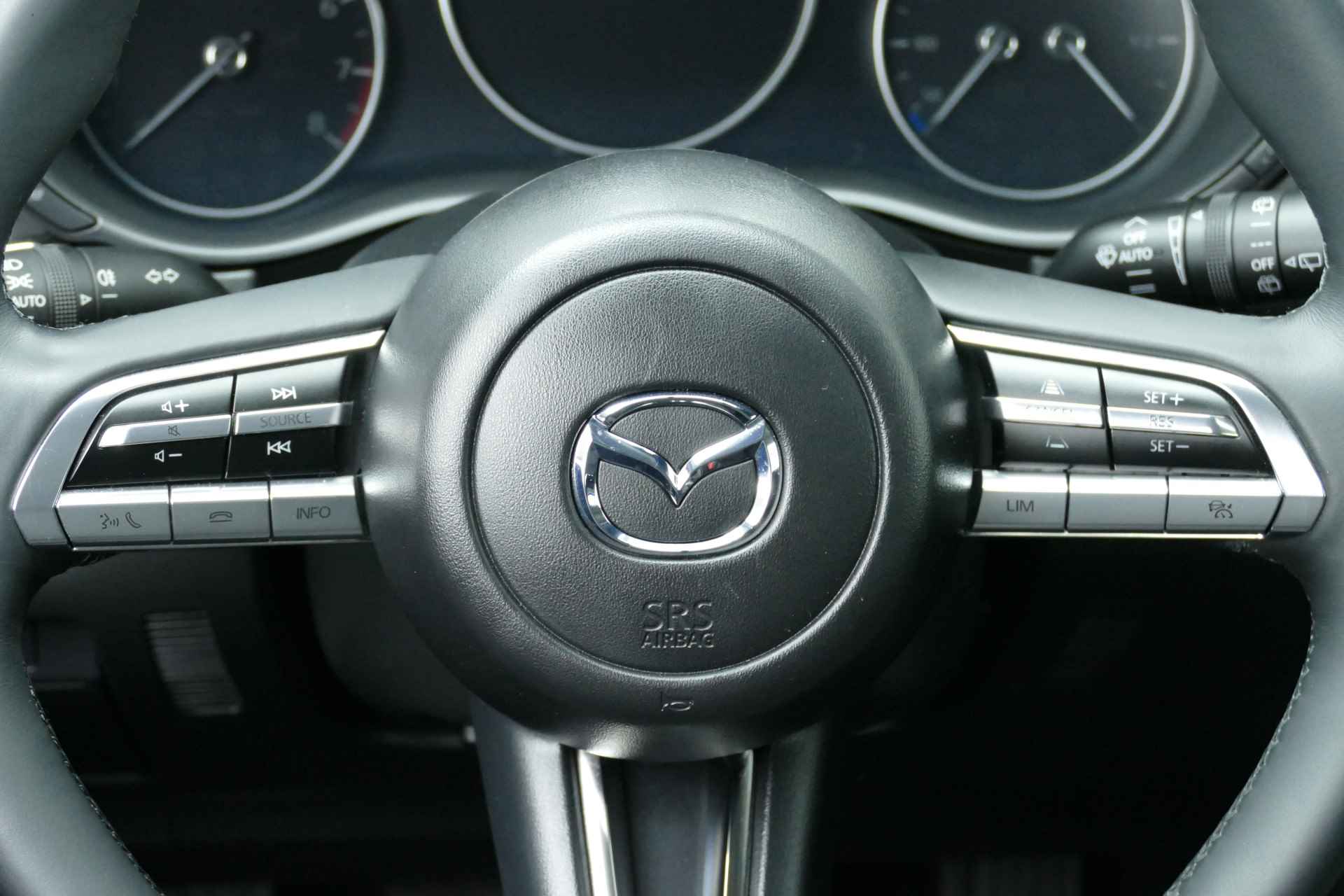 Mazda CX-30 2.0 e-SkyActiv-X M Hybrid Comfort 1-Eig. Adaptief Cruise, Stoel&StuurVerw, Camera, 18"LMV, Haak 1300kg - 13/38