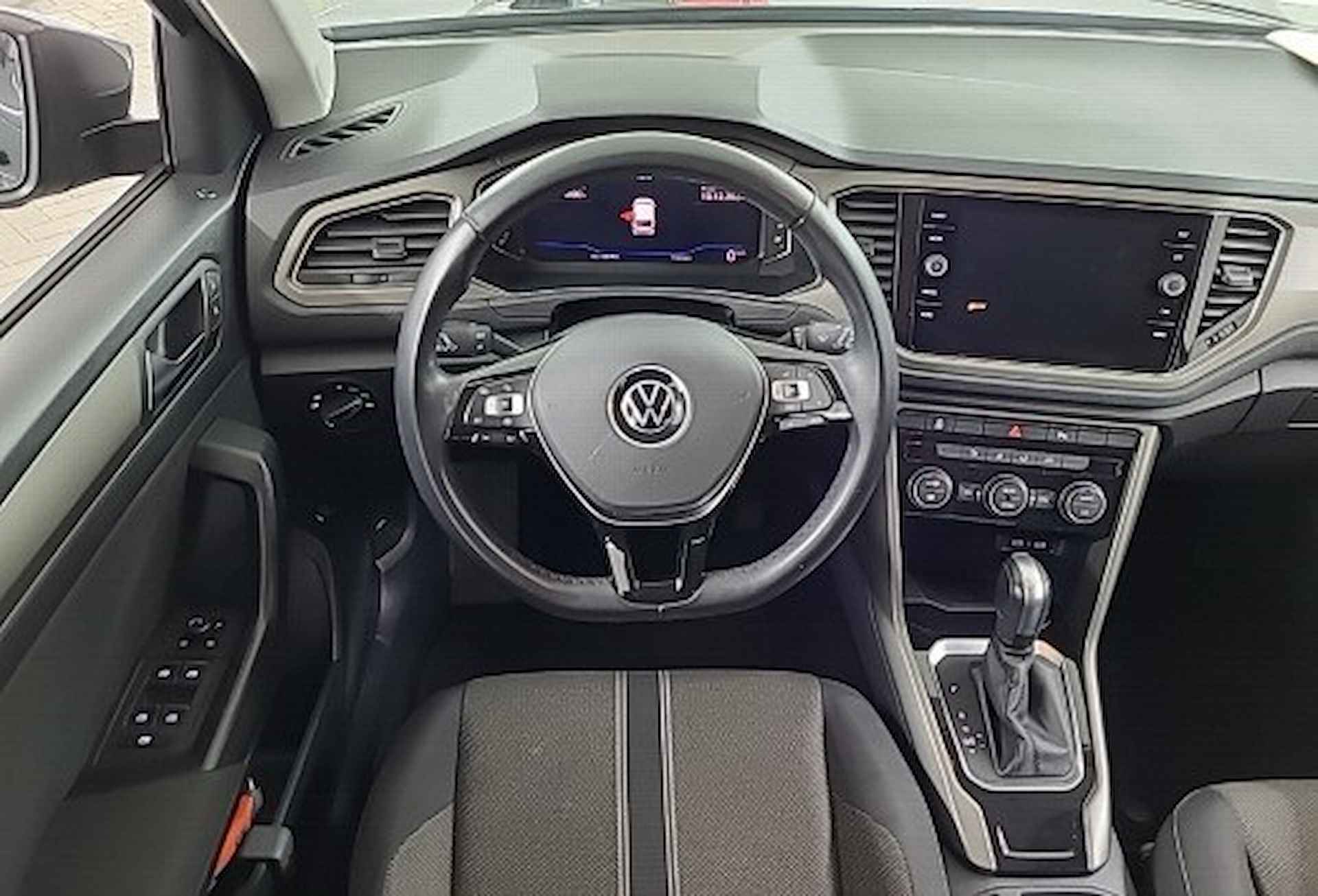 Volkswagen T-Roc 1.5 TSI Style Business (150 PK) 2e-Eig. Keurig-Onderh. BOVAG-Garantie. NL-Auto. Navigatie, Adaptive-Cruisecontrol, Elek.-Achterklep, Parkeersensoren-V+A, Bluetooth, Skiluik, DAB, Lm-Velgen-16Inch, Licht-Zicht-Pakket, Privacy-Glas - 9/19