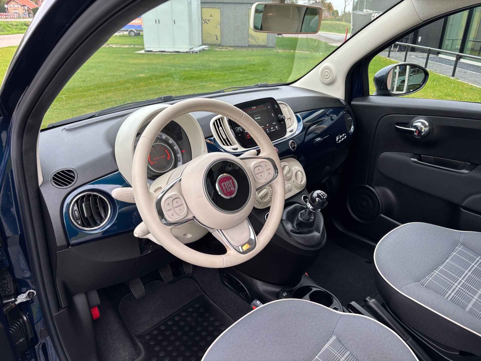 Fiat 500 1.0 Hybrid Lounge Airco I Carplay I  DAB+ - 10/38