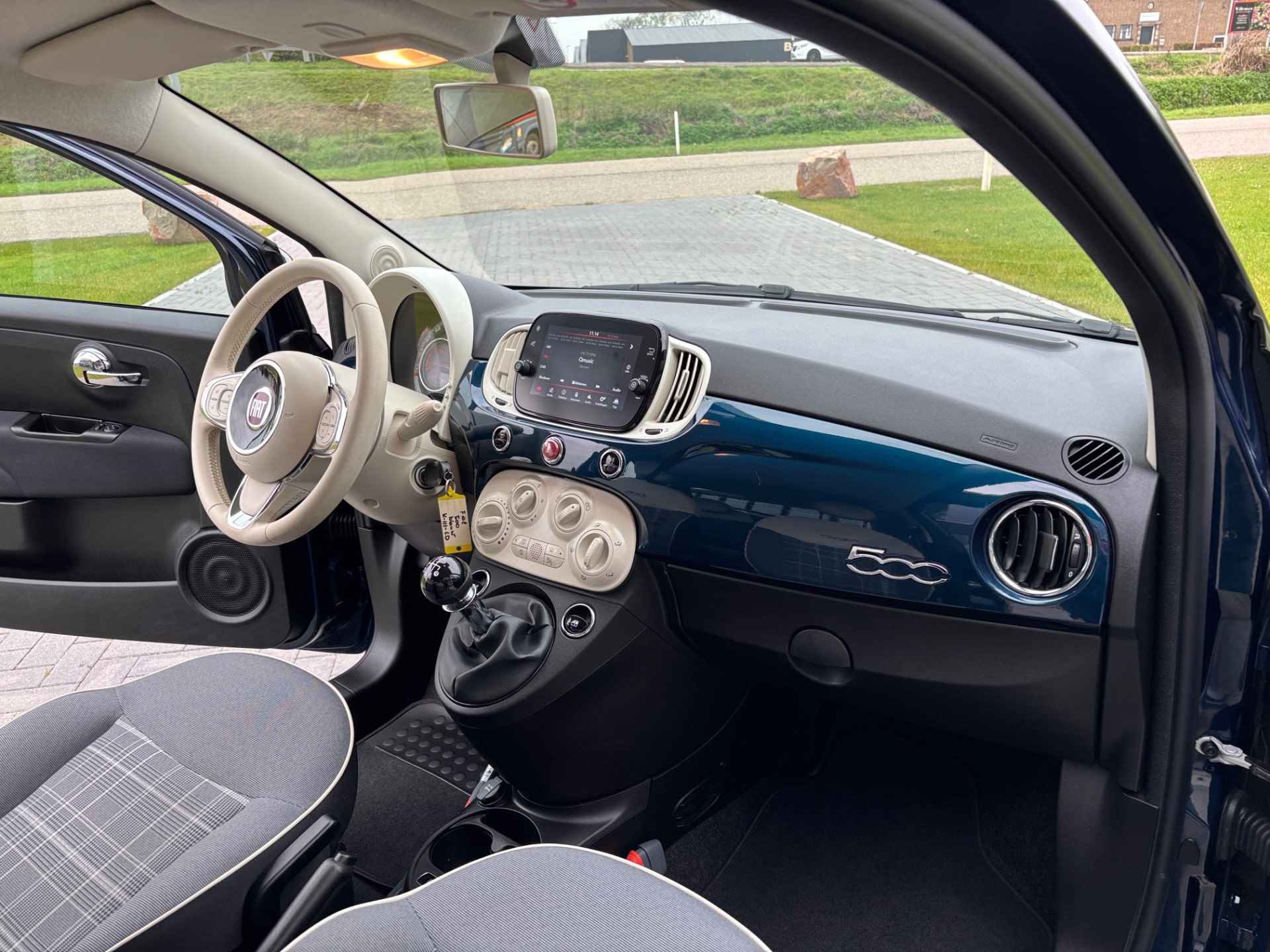 Fiat 500 1.0 Hybrid Lounge Airco I Carplay I  DAB+ - 16/38