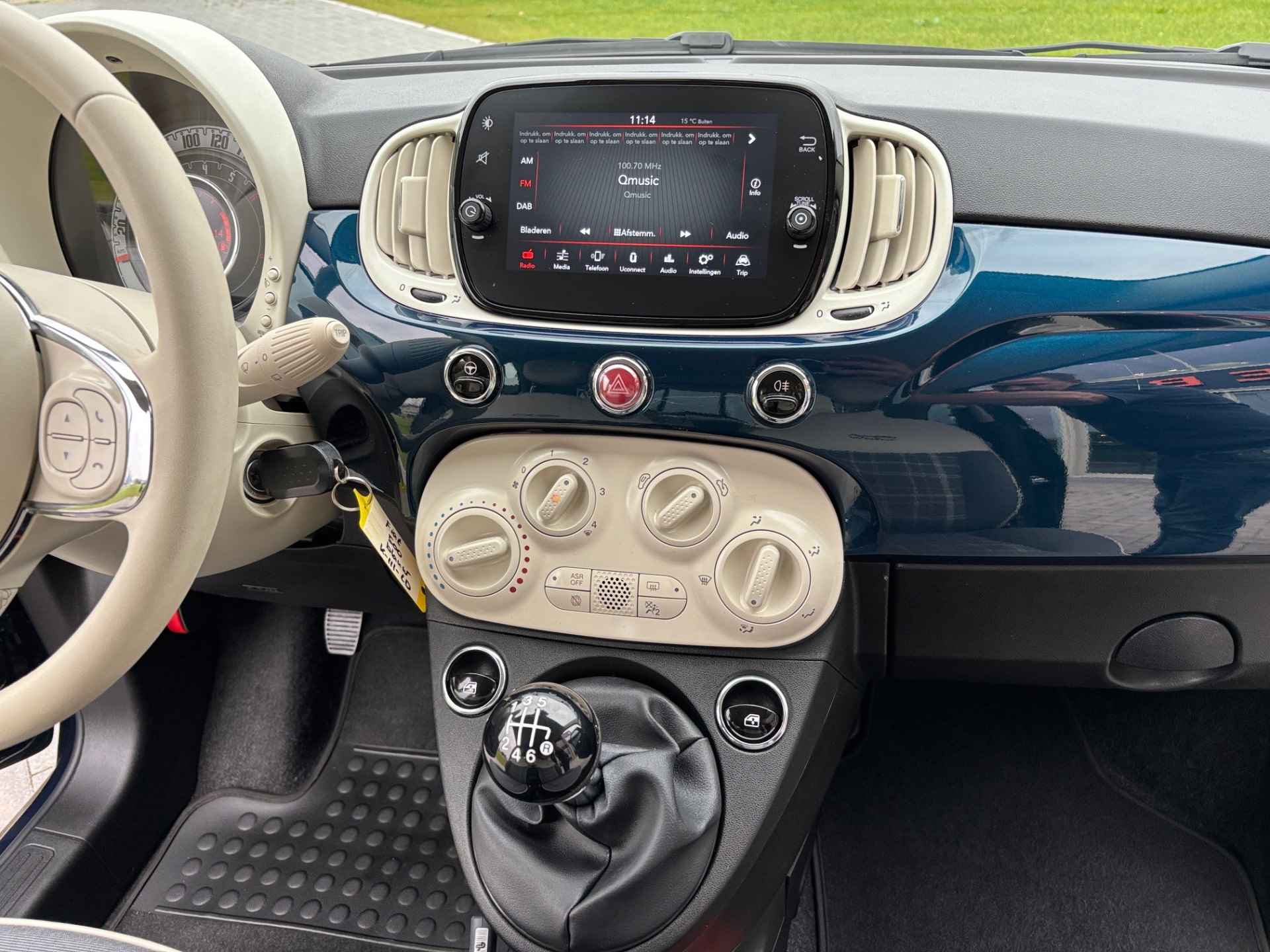 Fiat 500 1.0 Hybrid Lounge Airco I Carplay I  DAB+ - 19/38