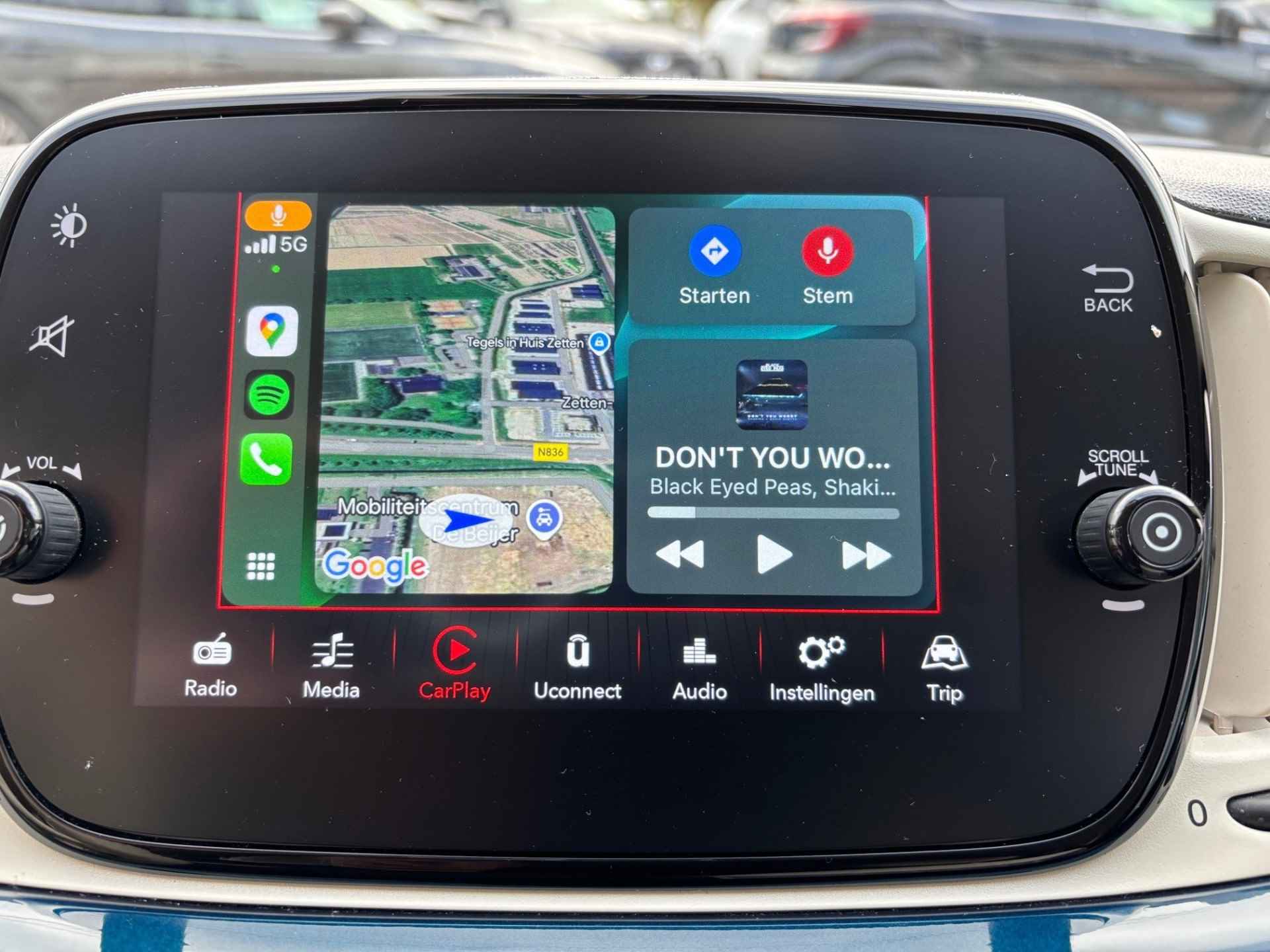 Fiat 500 1.0 Hybrid Lounge Airco I Carplay I  DAB+ - 28/38