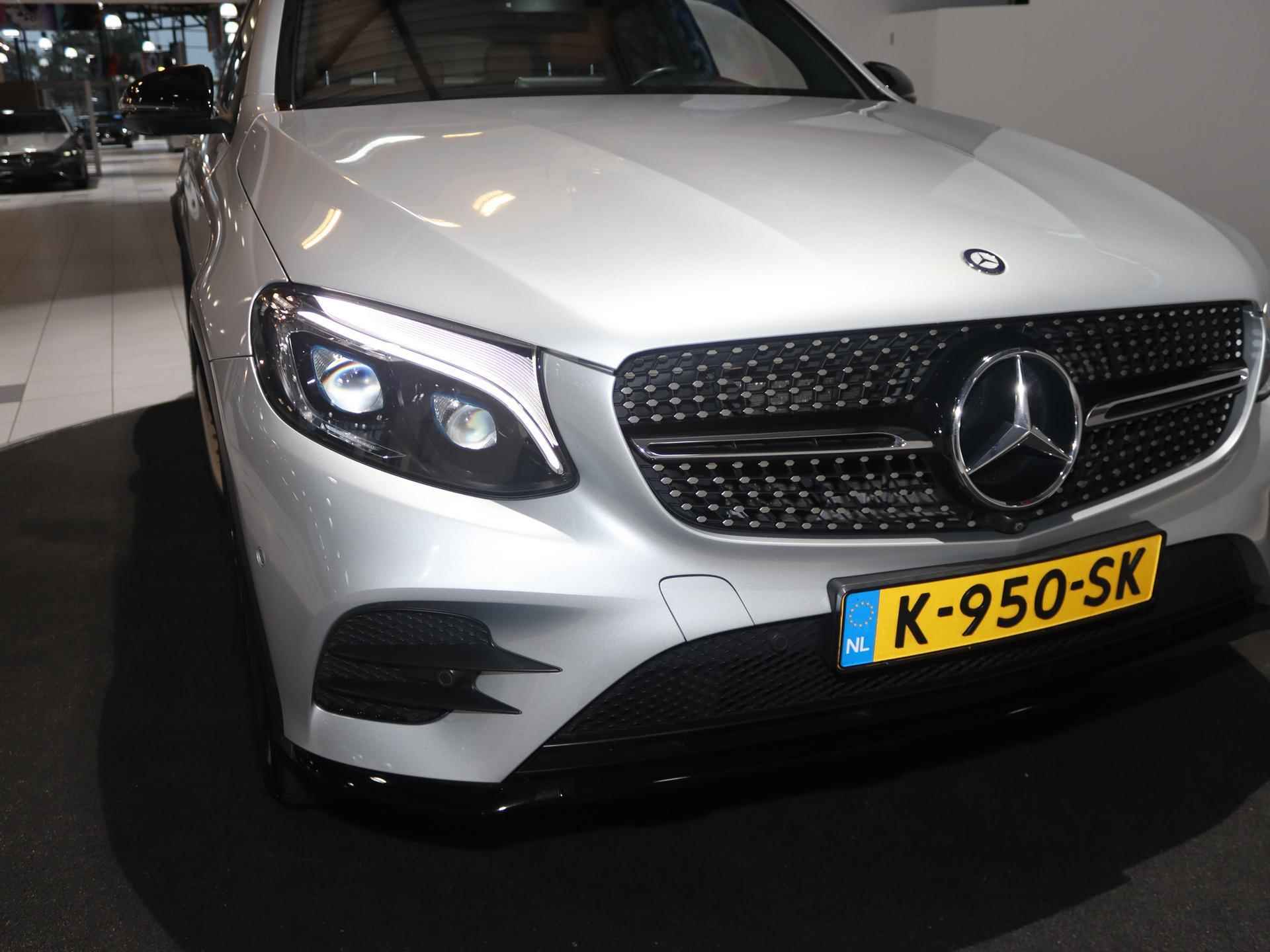 Mercedes-Benz GLC-klasse Coupé 350e 4MATIC Edition 1 | Head UP | Memorypakket | Comand | Leder | Burmester | Night Pakket | Sidesteps - 8/24